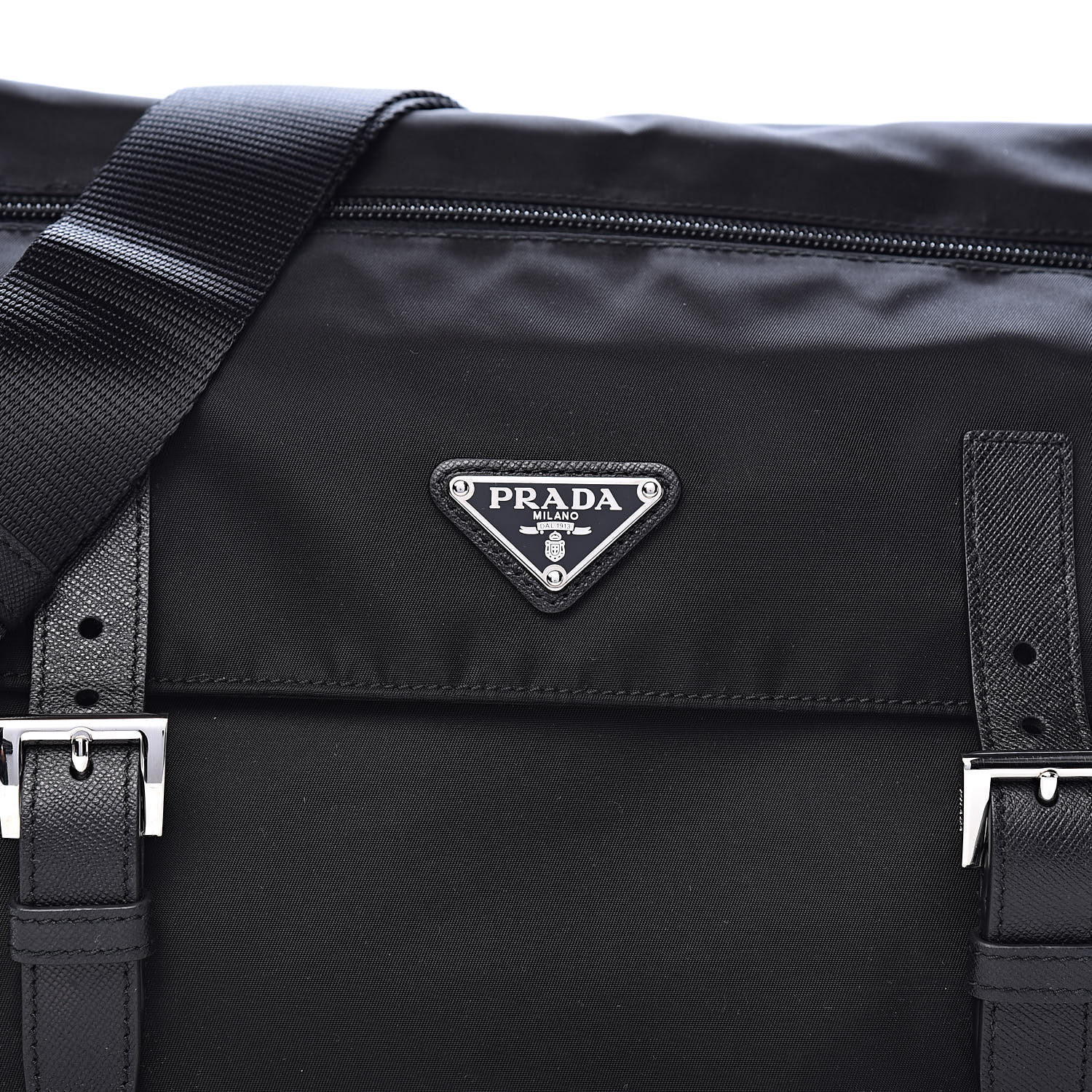 Prada Tessuto Nylon Vela Sport Messenger Bag Black