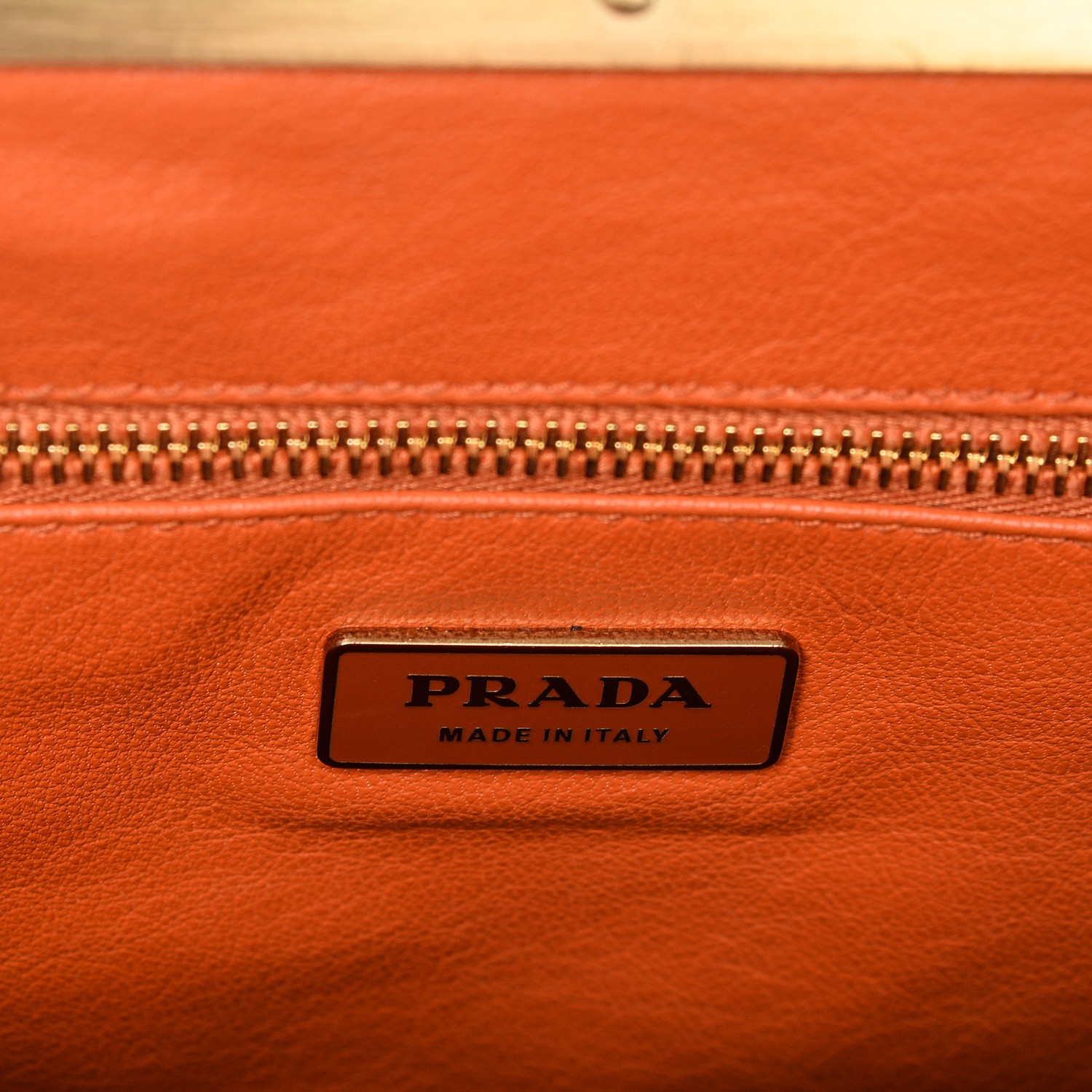 Prada Crocodile Woven Semitracolla Paglia Frame Bag Natural