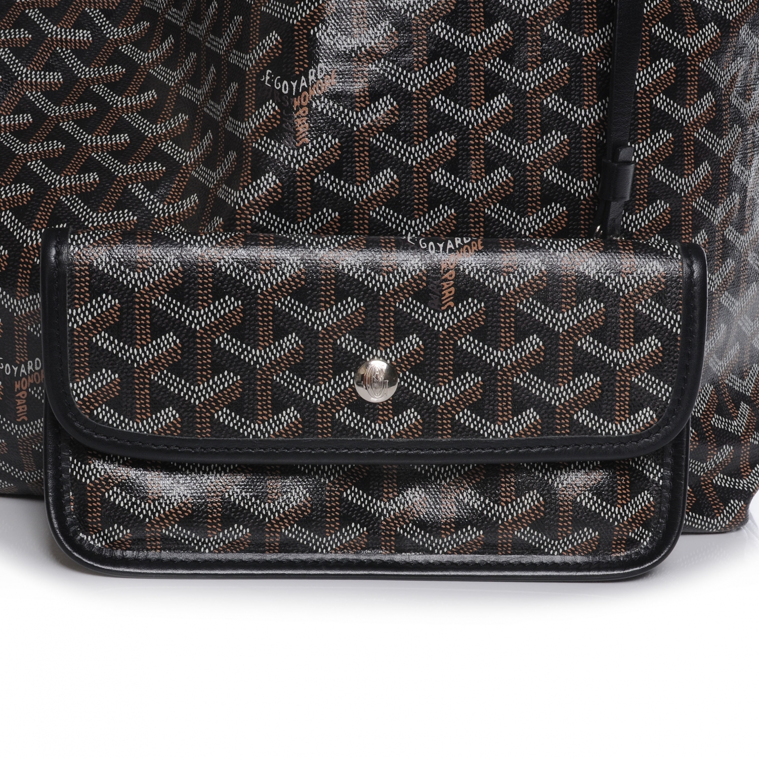 GOYARD Goyardine Saint Louis PM Black 45564