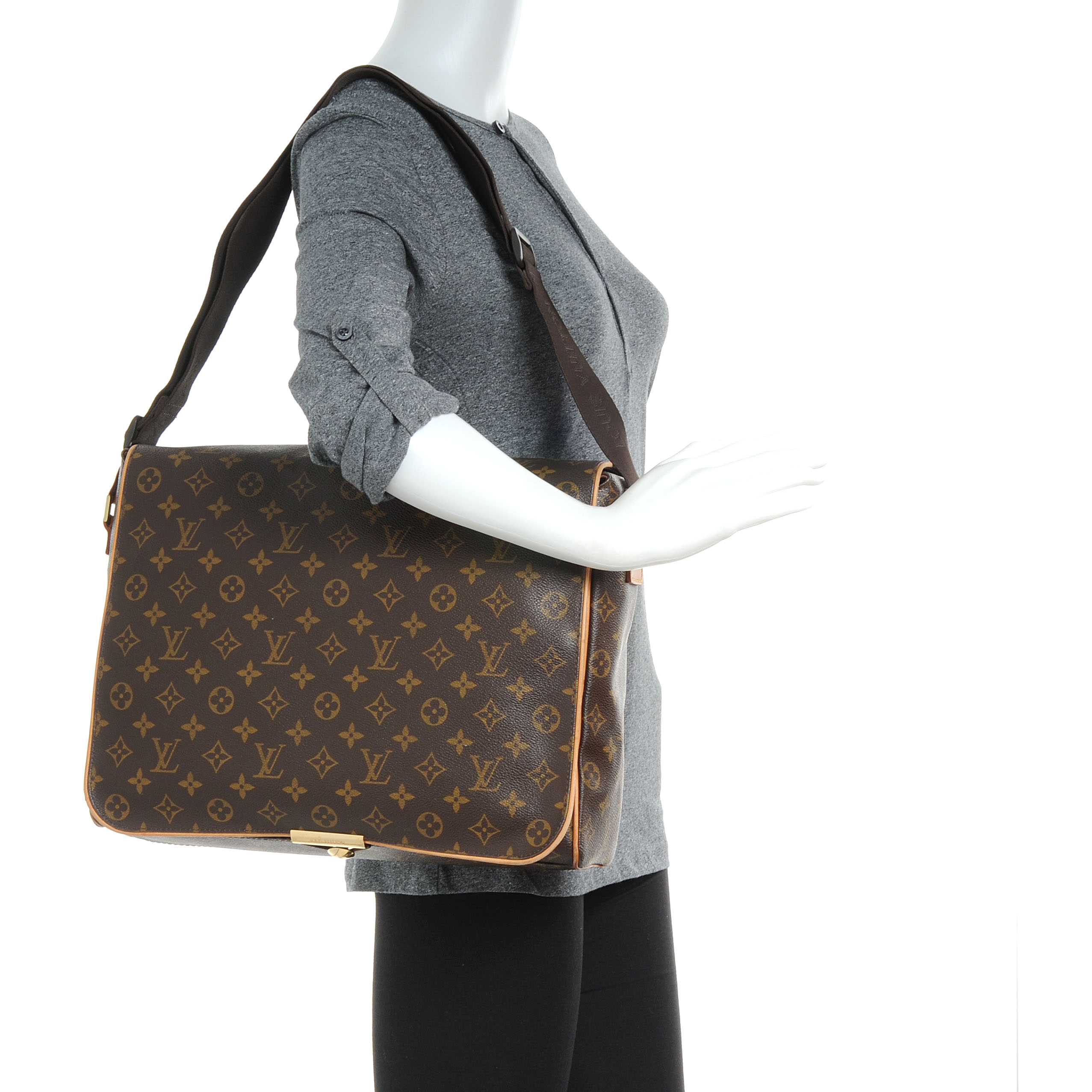 LOUIS VUITTON Monogram Abbesses Messenger Bag 55710