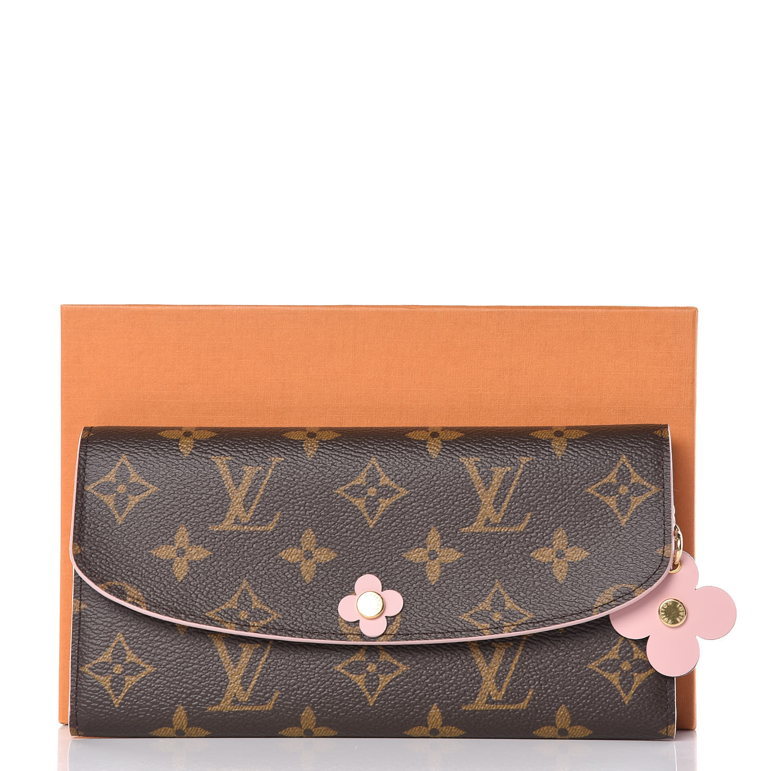 Louis Vuitton Monogram Bloom Flower Emilie Wallet