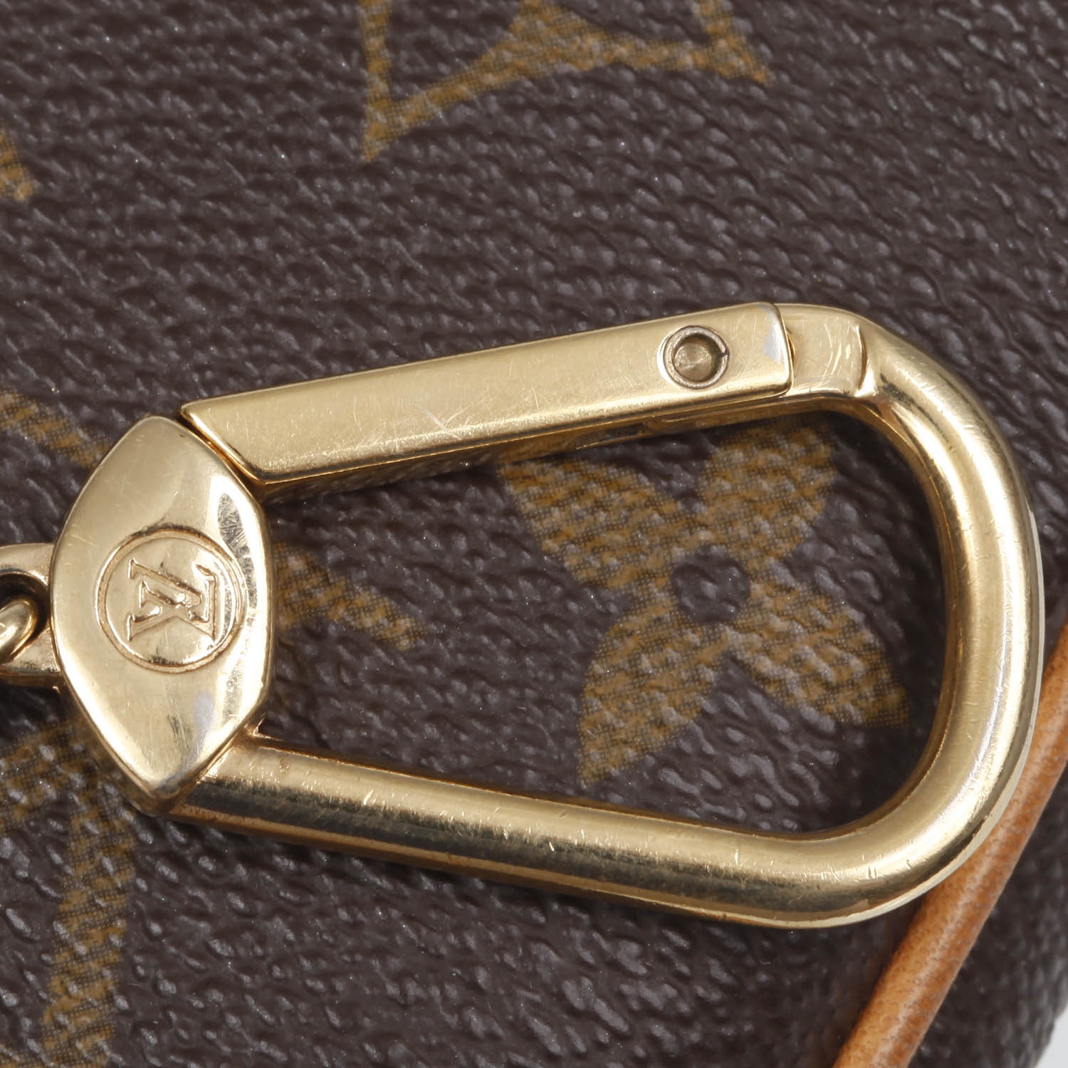 Louis Vuitton Monogram Tulum Pochette Key Cles Semashow