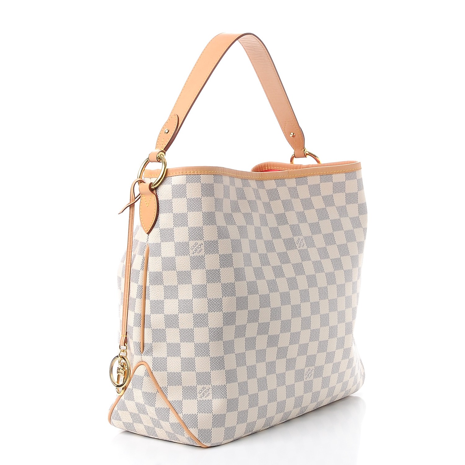 Louis Vuitton Damier Azur Delightful Mm Pink