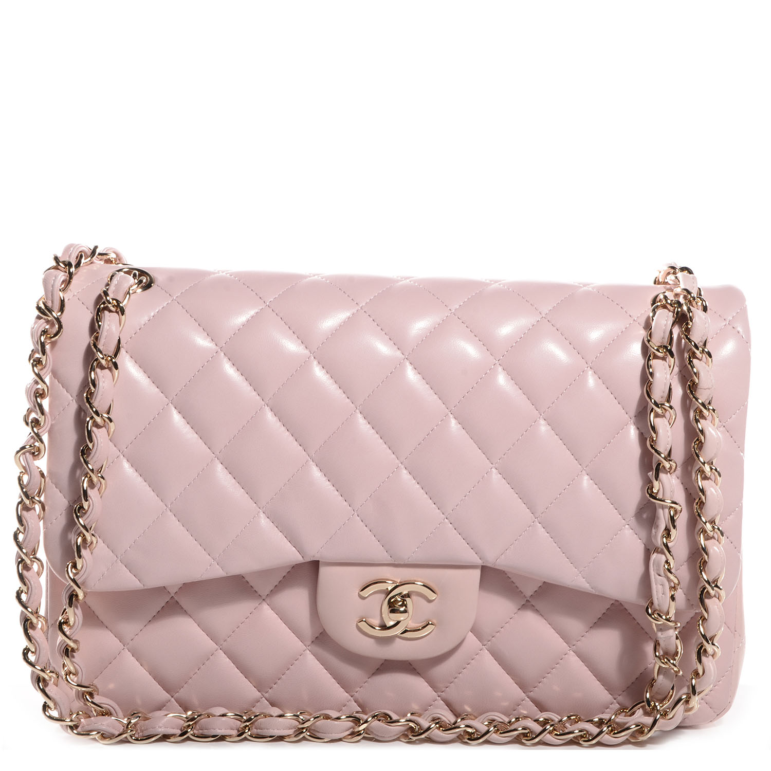 pink chanel jumbo