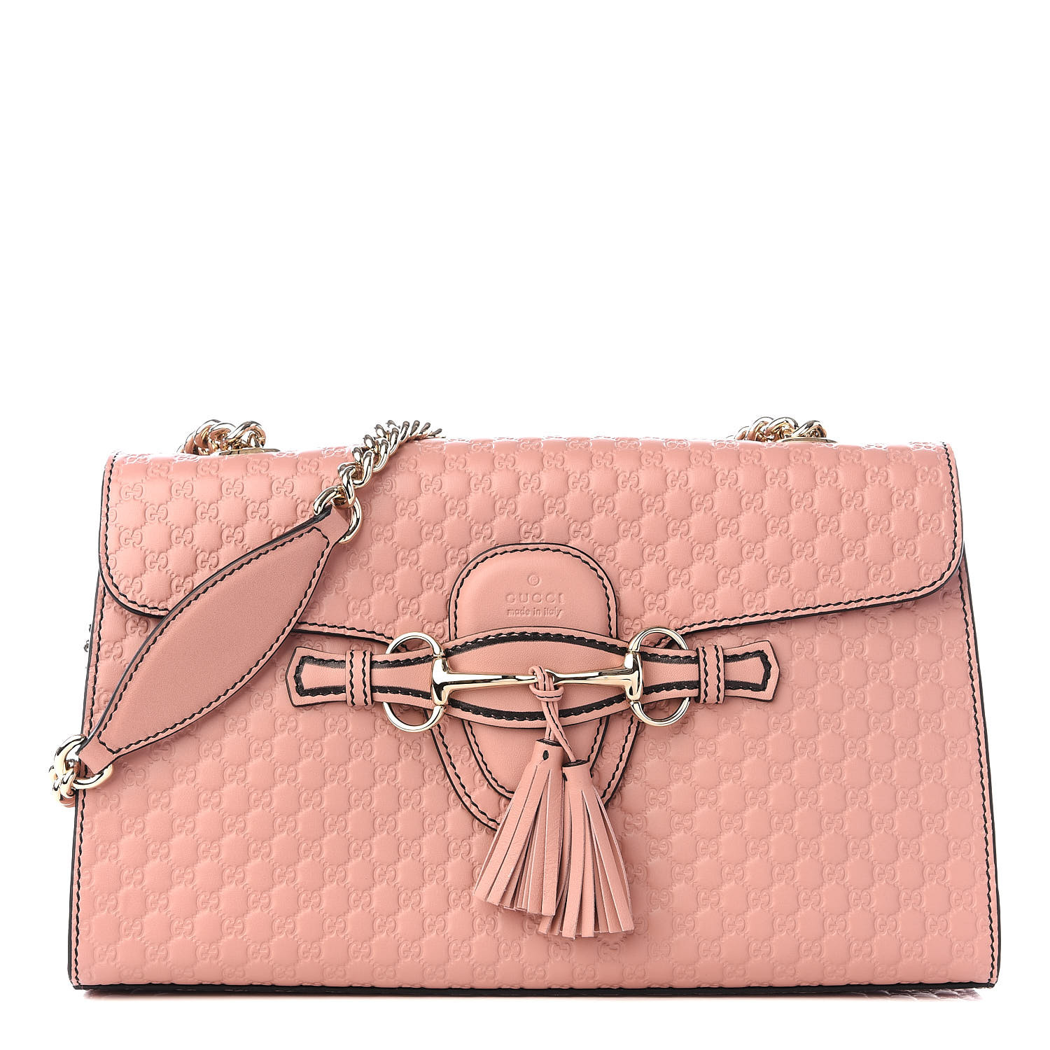 pink chain shoulder bag