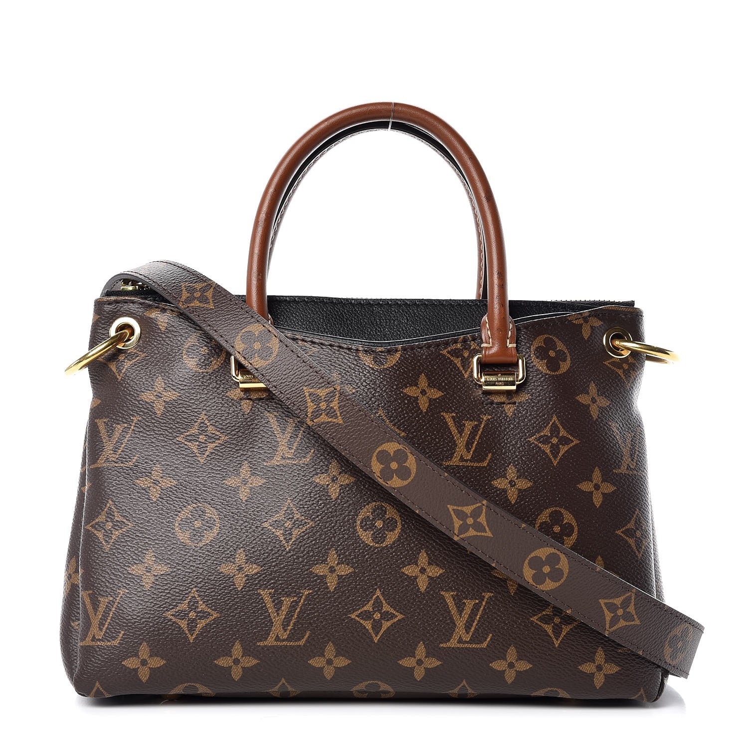 LOUIS VUITTON Monogram Pallas BB Black 348260 | FASHIONPHILE