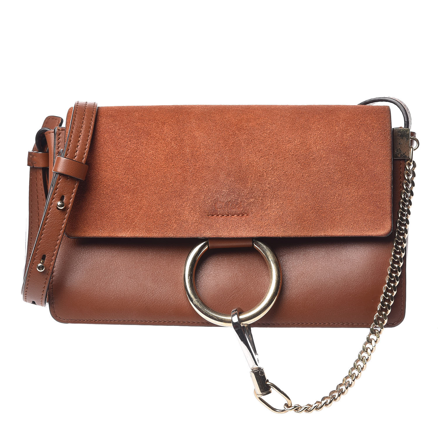 chloe faye bag tobacco