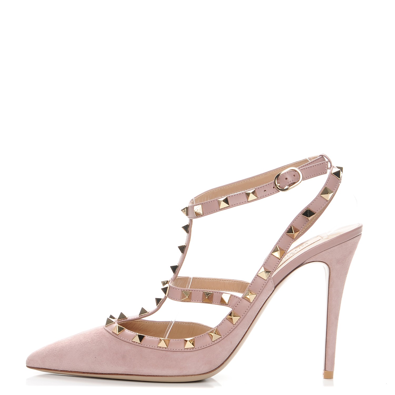 mauve valentino rockstud