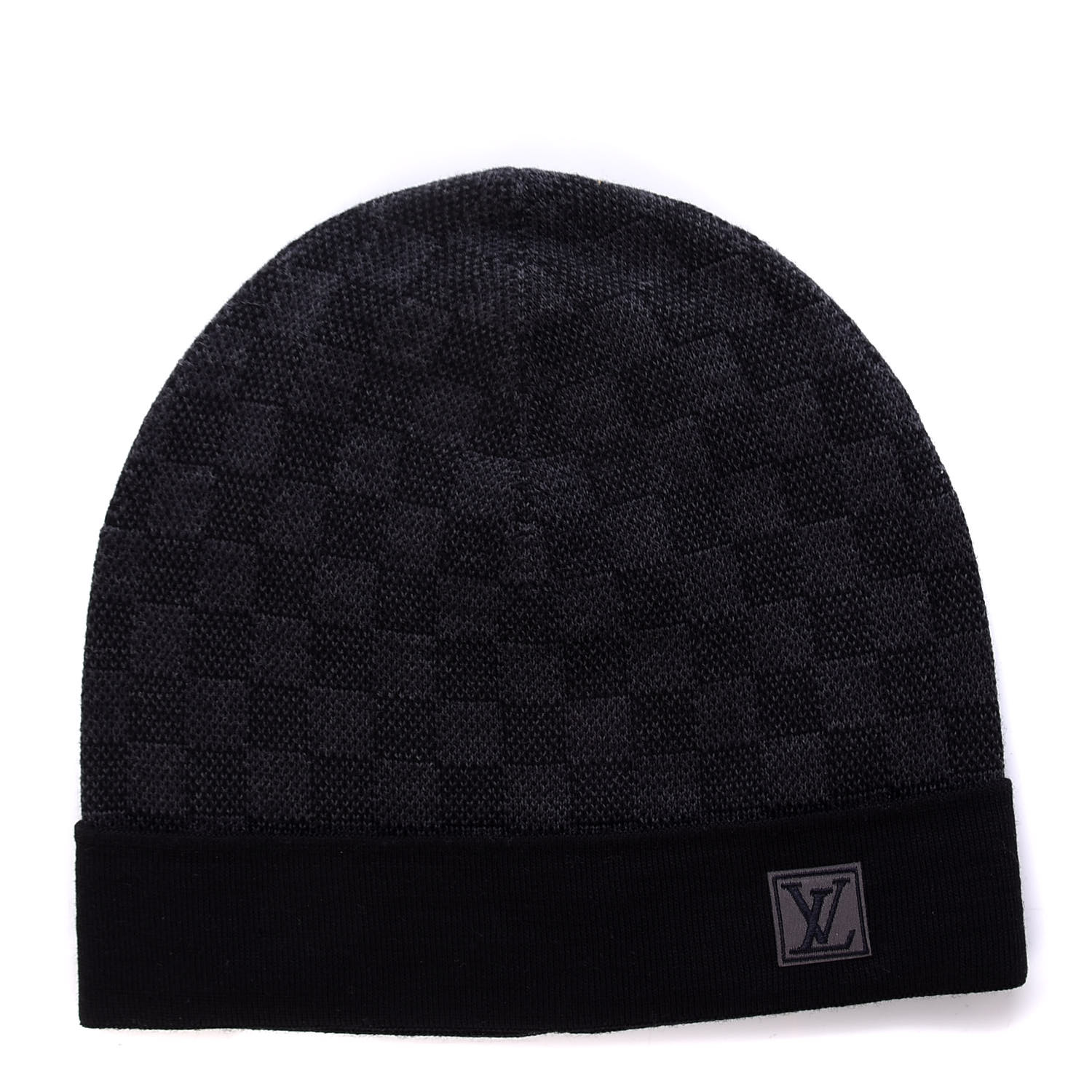 petit damier hat nm grey