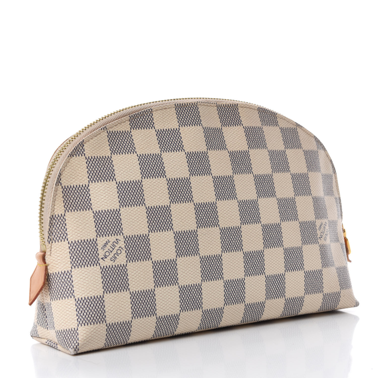 LOUIS VUITTON Damier Azur Cosmetic Pouch GM 715308 | FASHIONPHILE