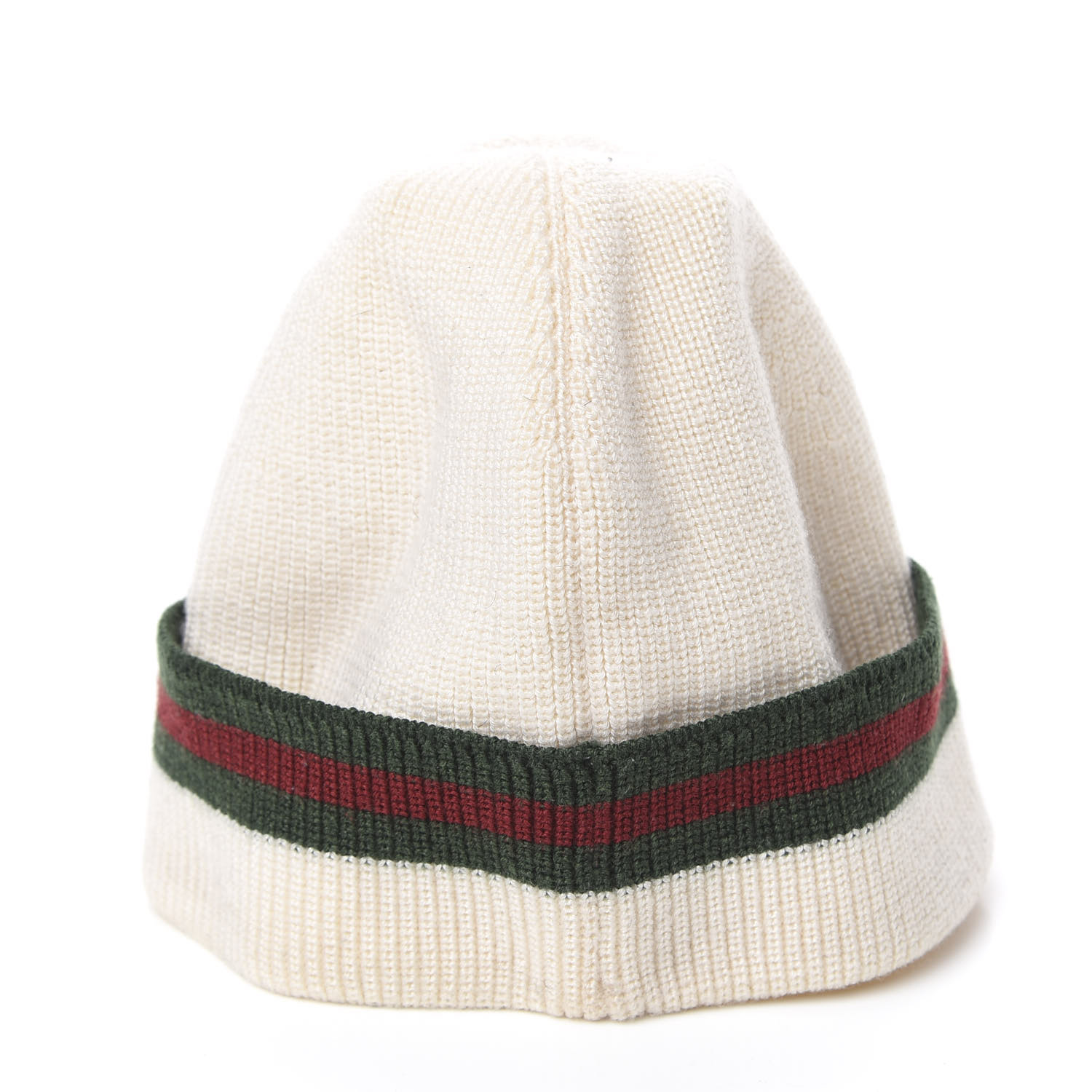 gucci web trim beanie hat