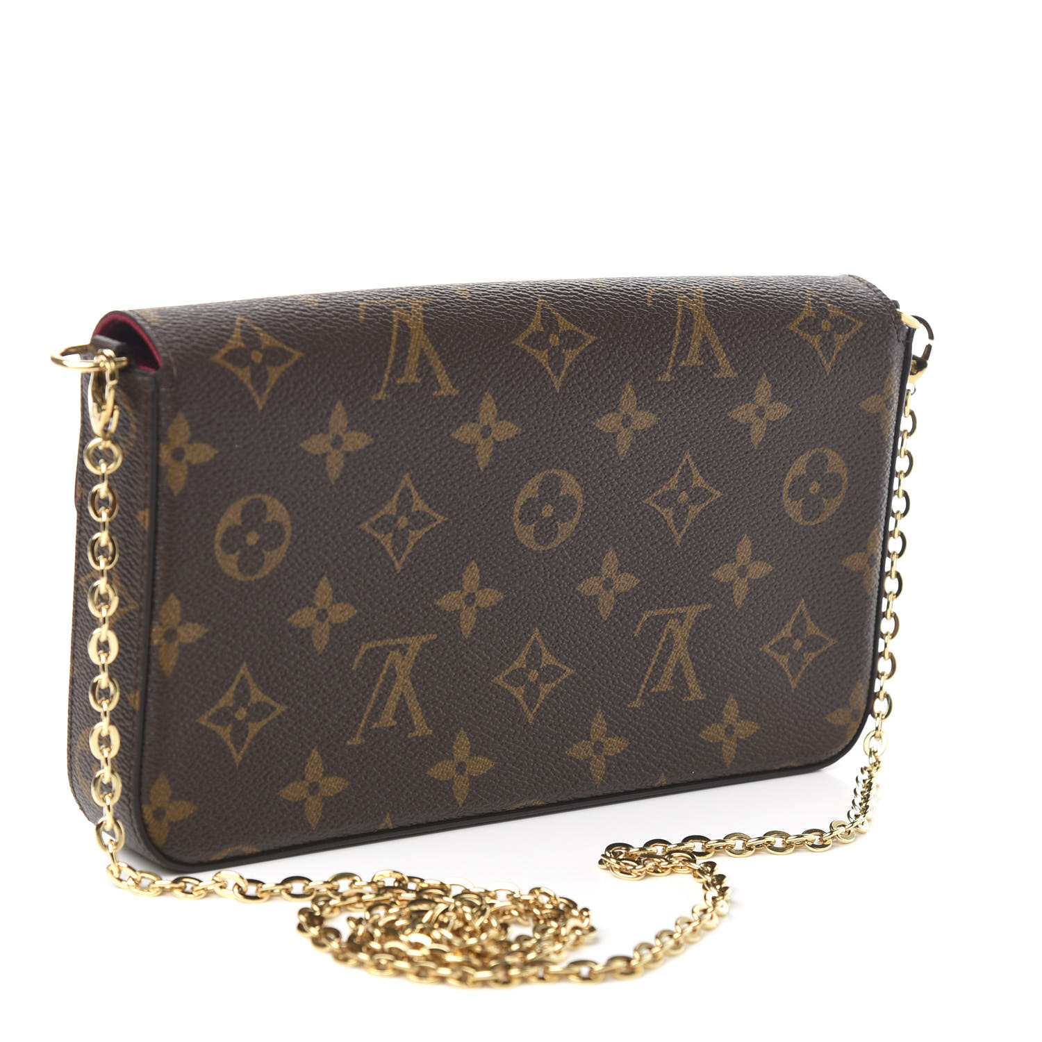 LOUIS VUITTON Black Monogram Logo Alligator Exotic Gold Top Handle Pochette  Bag For Sale at 1stDibs