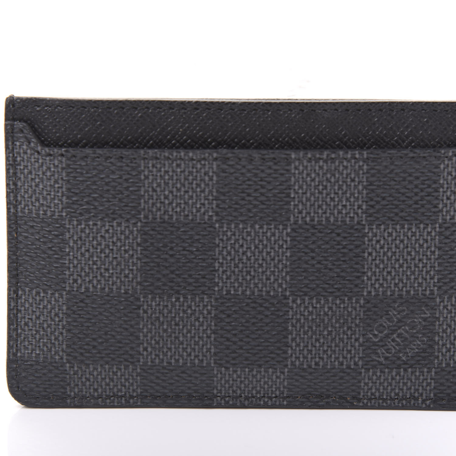 LOUIS VUITTON Damier Graphite Neo Porte-Cartes Card Holder 602316 ...