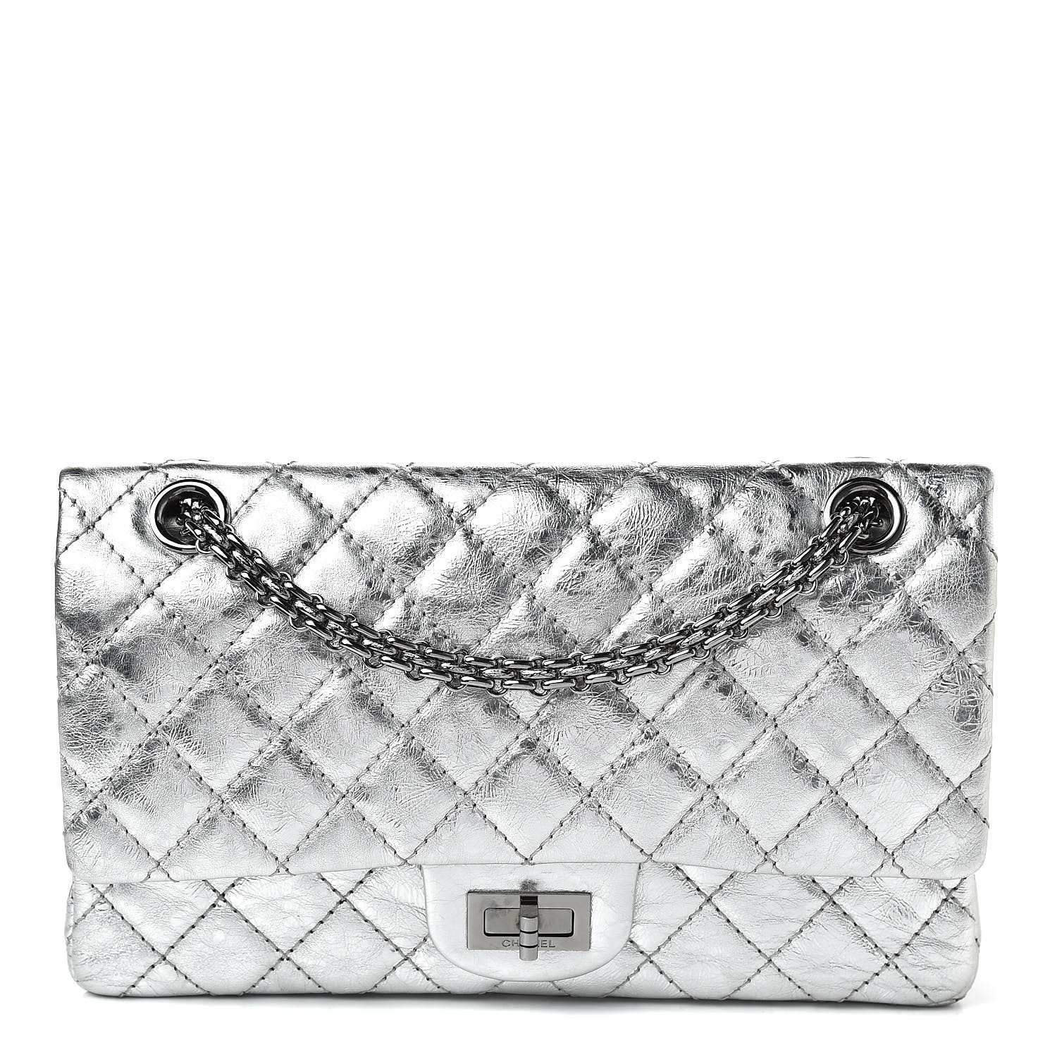 chanel reissue silver hardware