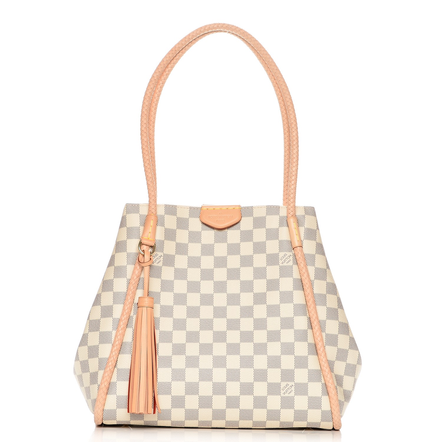 Louis Vuitton Damier Azur Propriano Braided Tote Bag 477lvs63