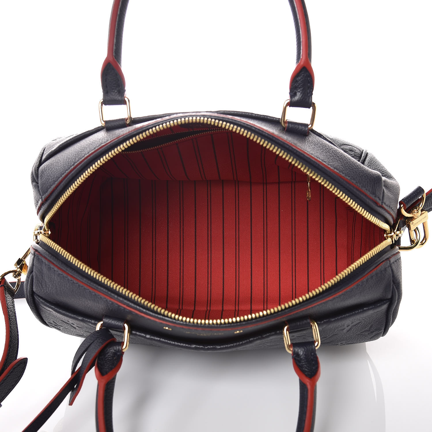 Louis Vuitton Speedy Bandouliere 25 Empreinte Marine Rouge | NAR Media Kit
