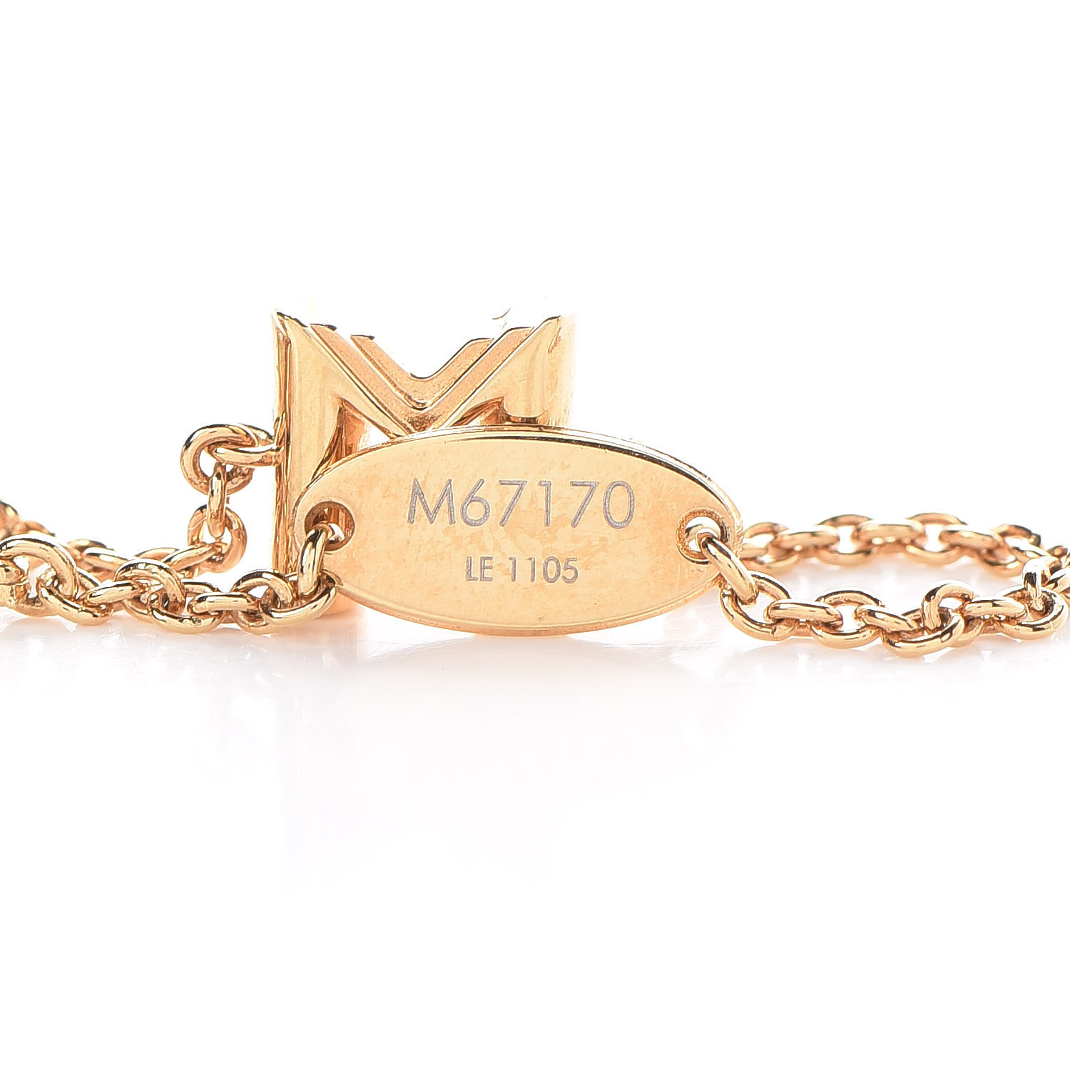 Louis Vuitton Monogram Chain Bracelet Goldsboro