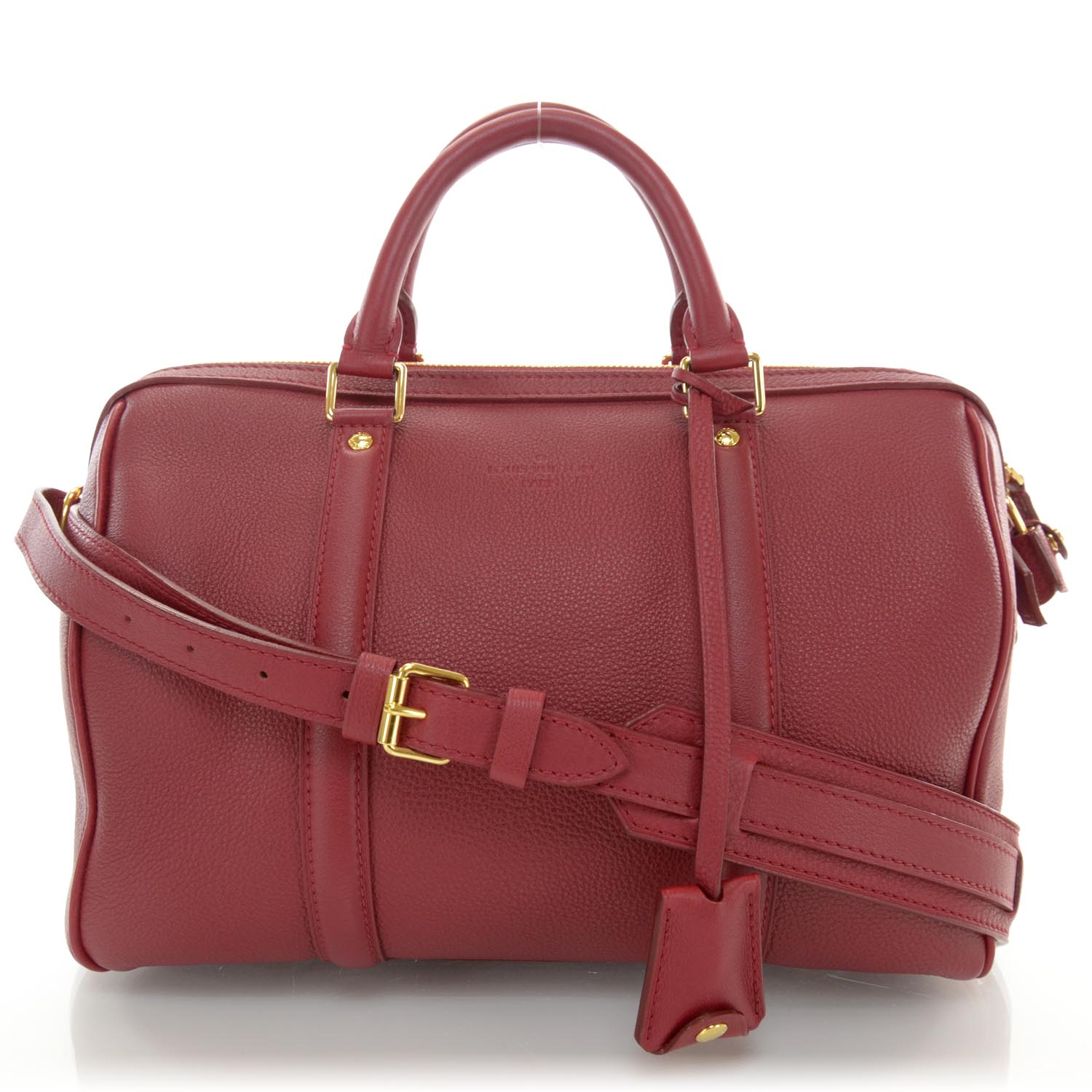 LOUIS VUITTON Calfskin SC Bag PM Cherry 36723