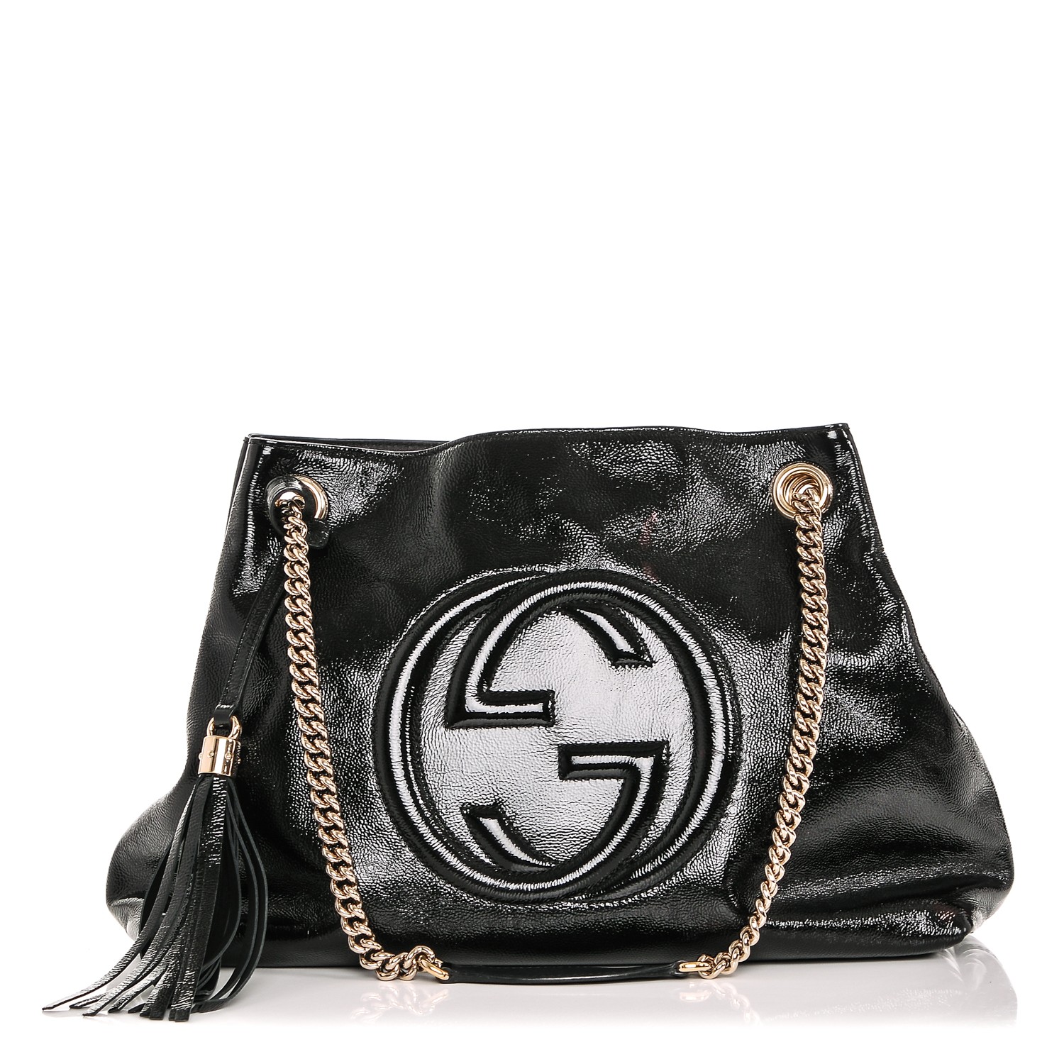 gucci soho leather chain shoulder bag