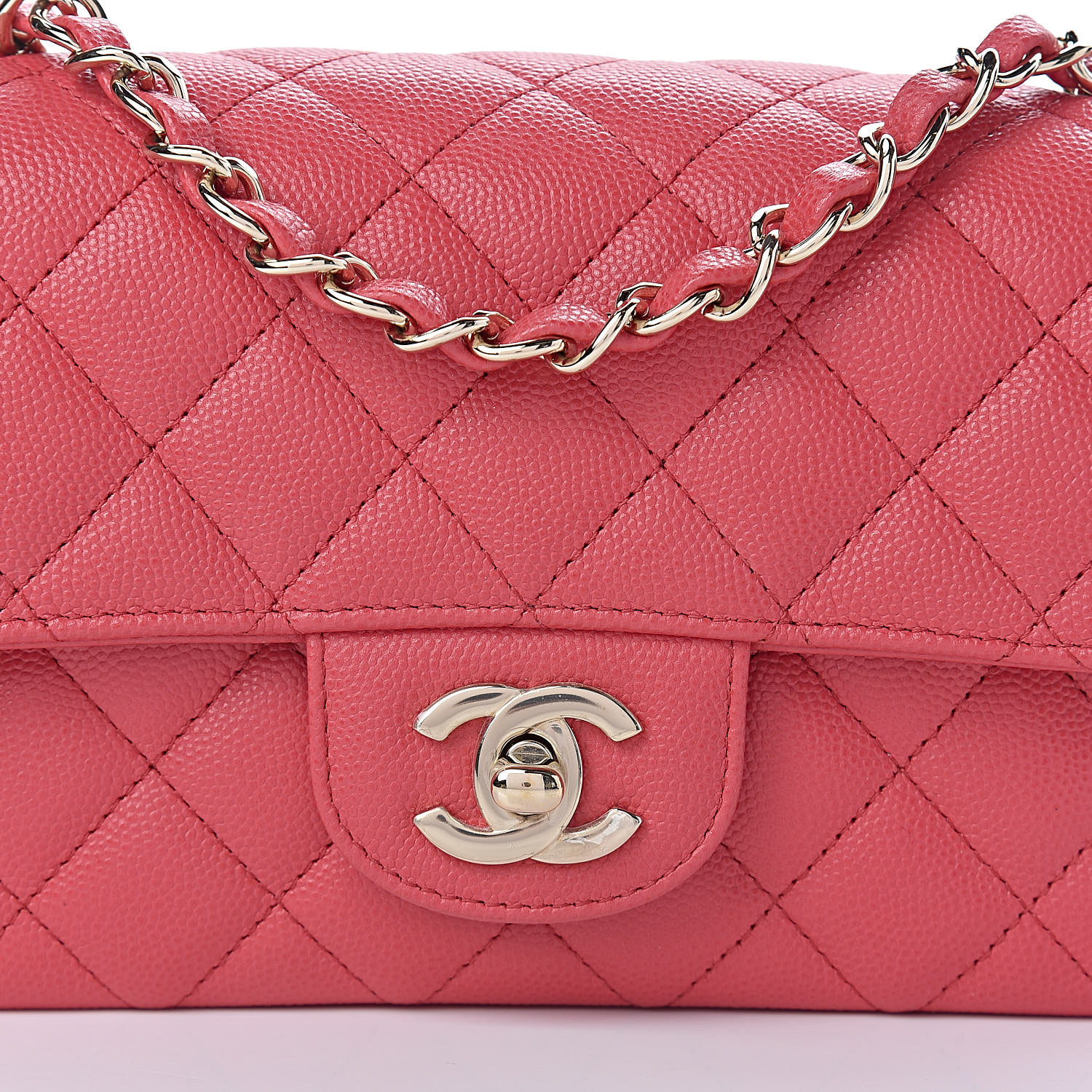 pink chanel caviar