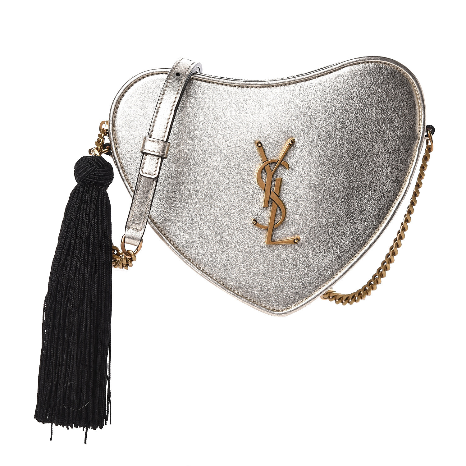 saint laurent heart bag