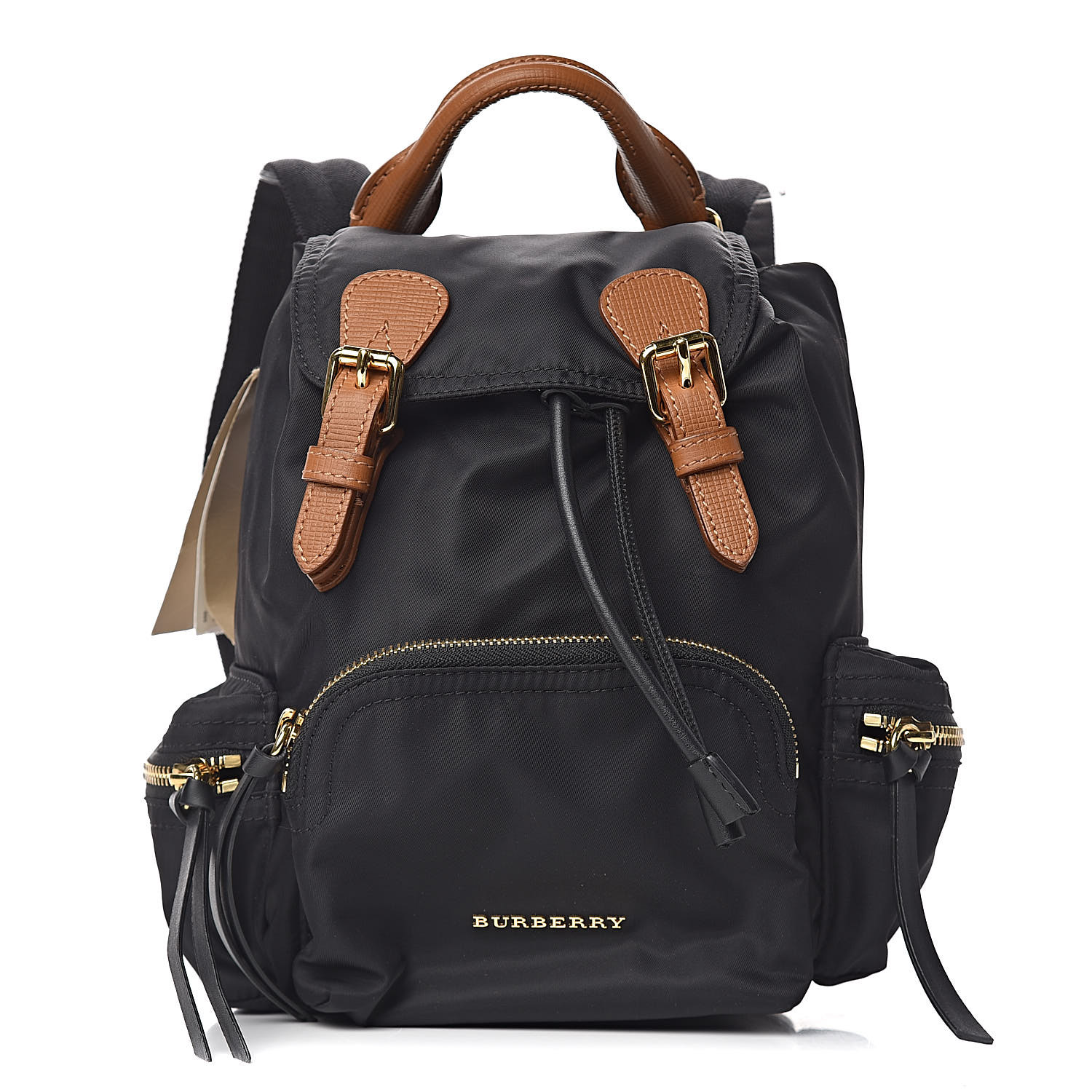 BURBERRY Nylon Small Rucksack Backpack Black 476010 | FASHIONPHILE