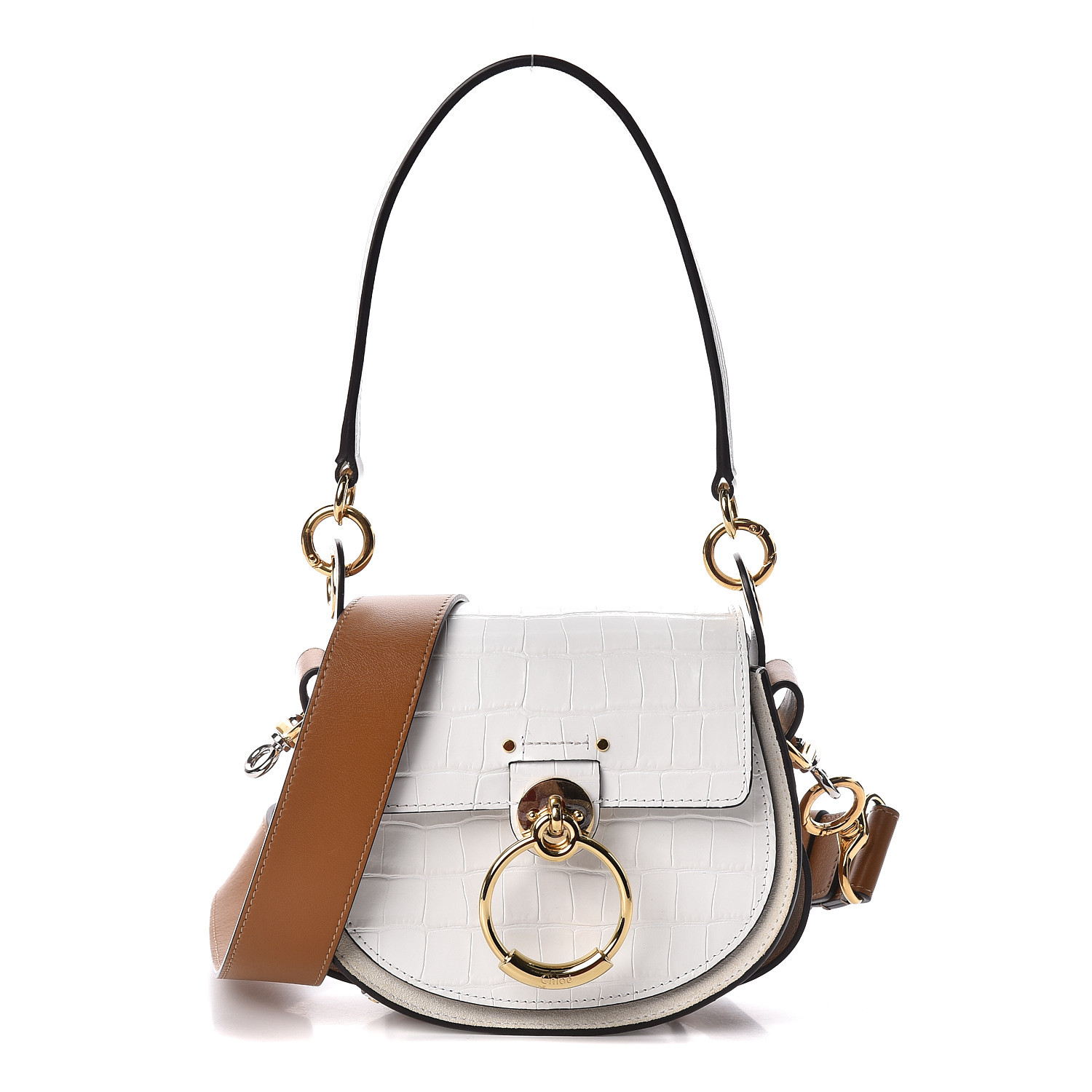 chloe tess bag white