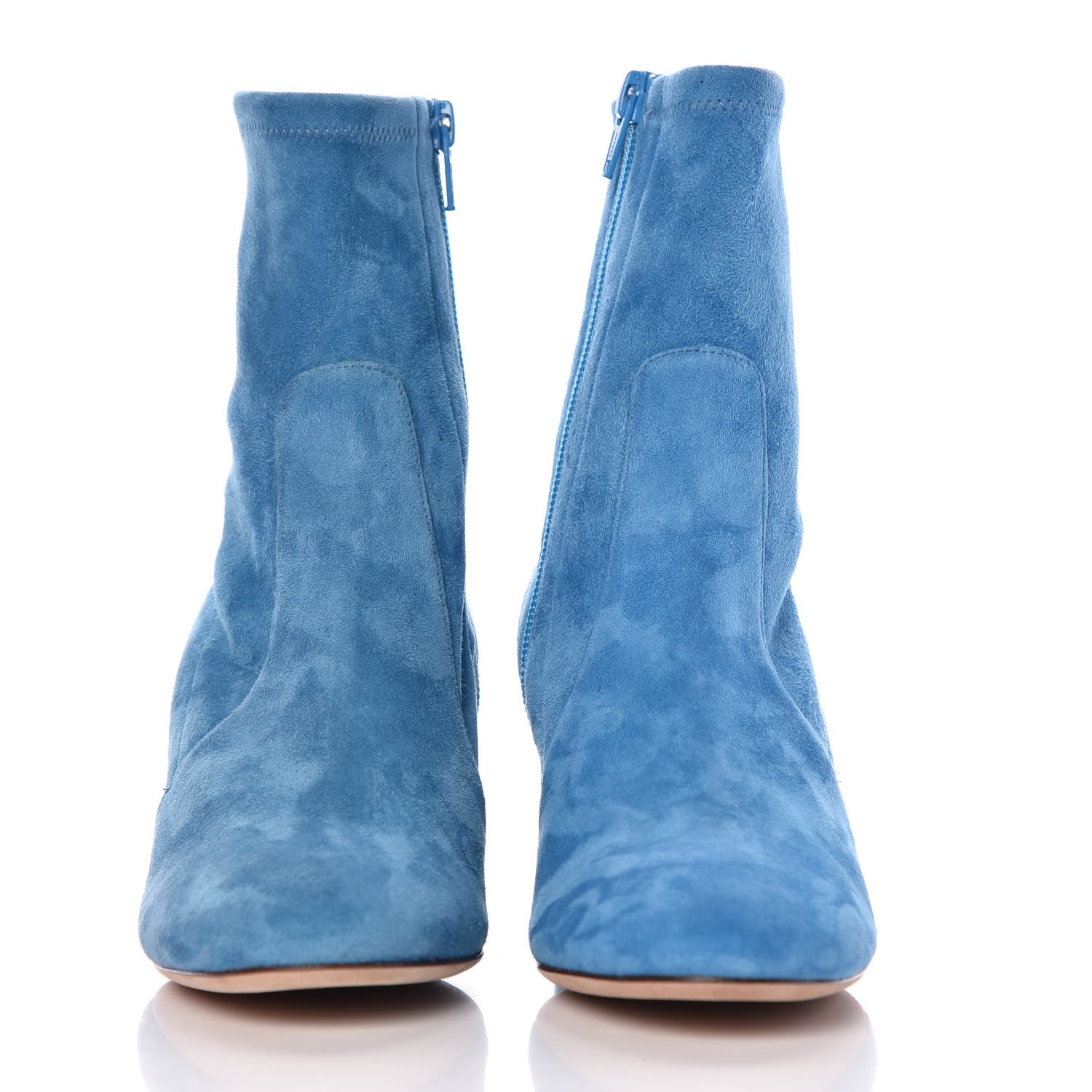 baby blue ankle boots