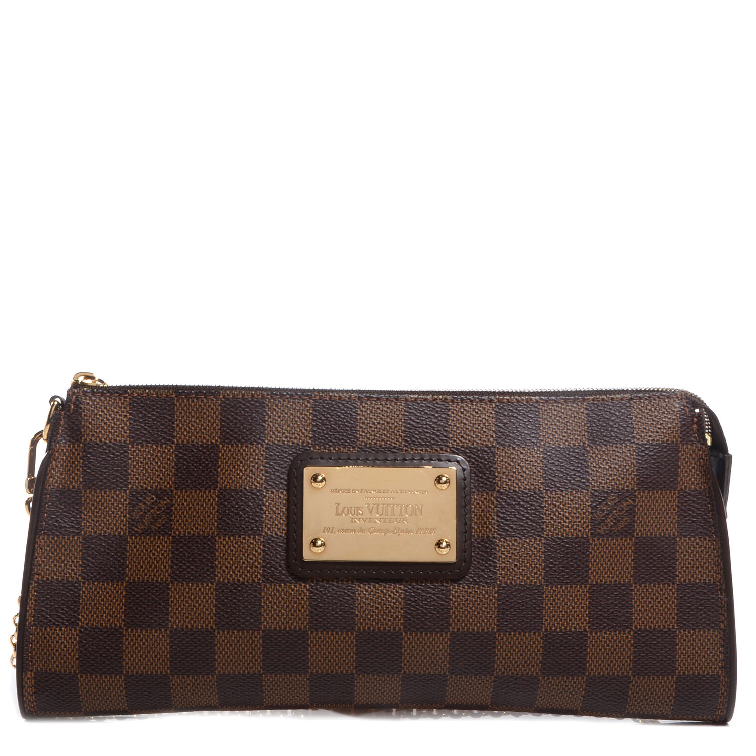 louis vuitton clutch damier ebene