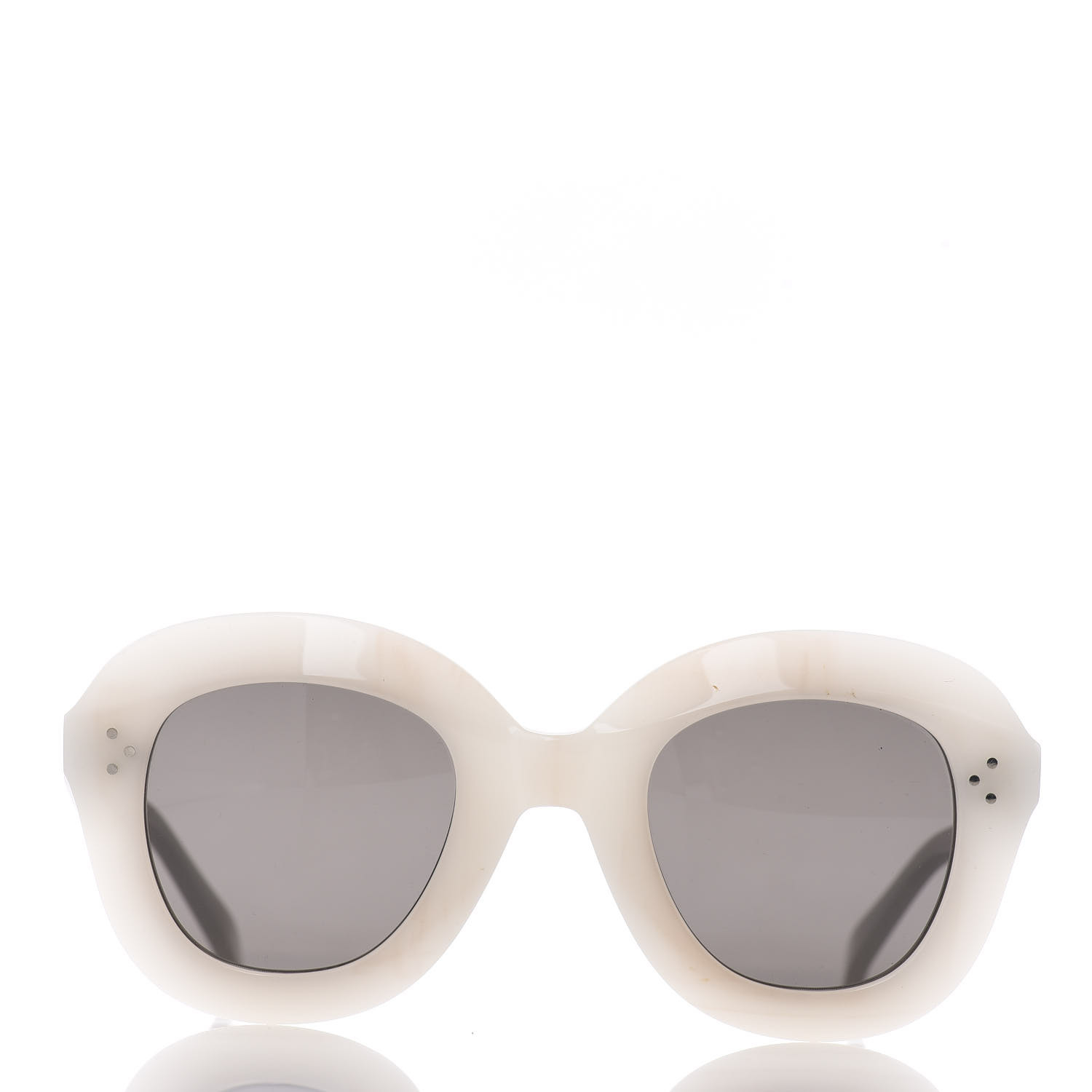 CELINE Lola Sunglasses CL 41445/S White 621265 | FASHIONPHILE