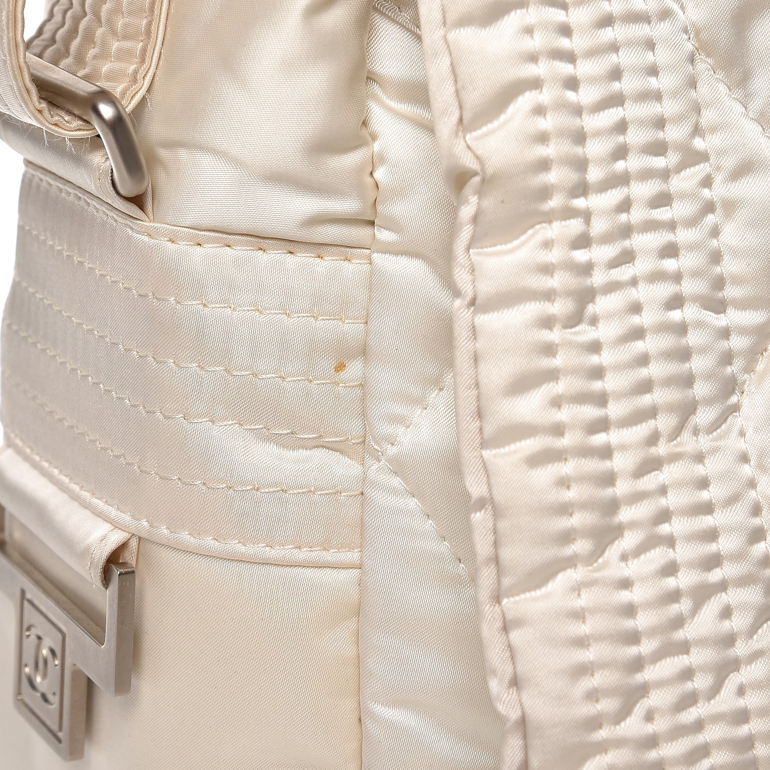 Download CHANEL Nylon Ski Messenger Bag White 251596