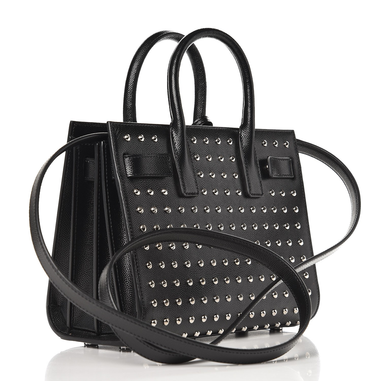 saint laurent studded sac de jour