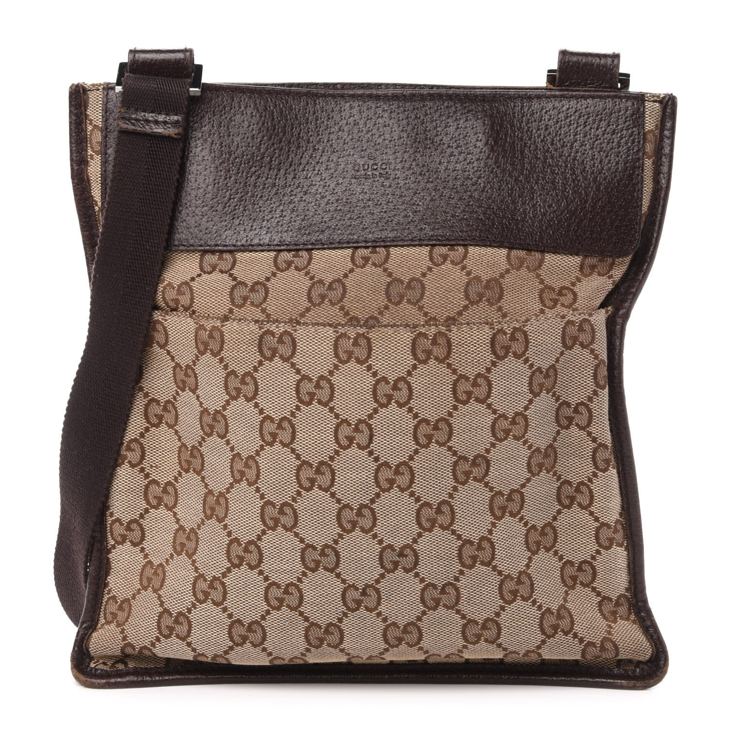 Gucci Monogram Messenger Crossbody Large | semashow.com