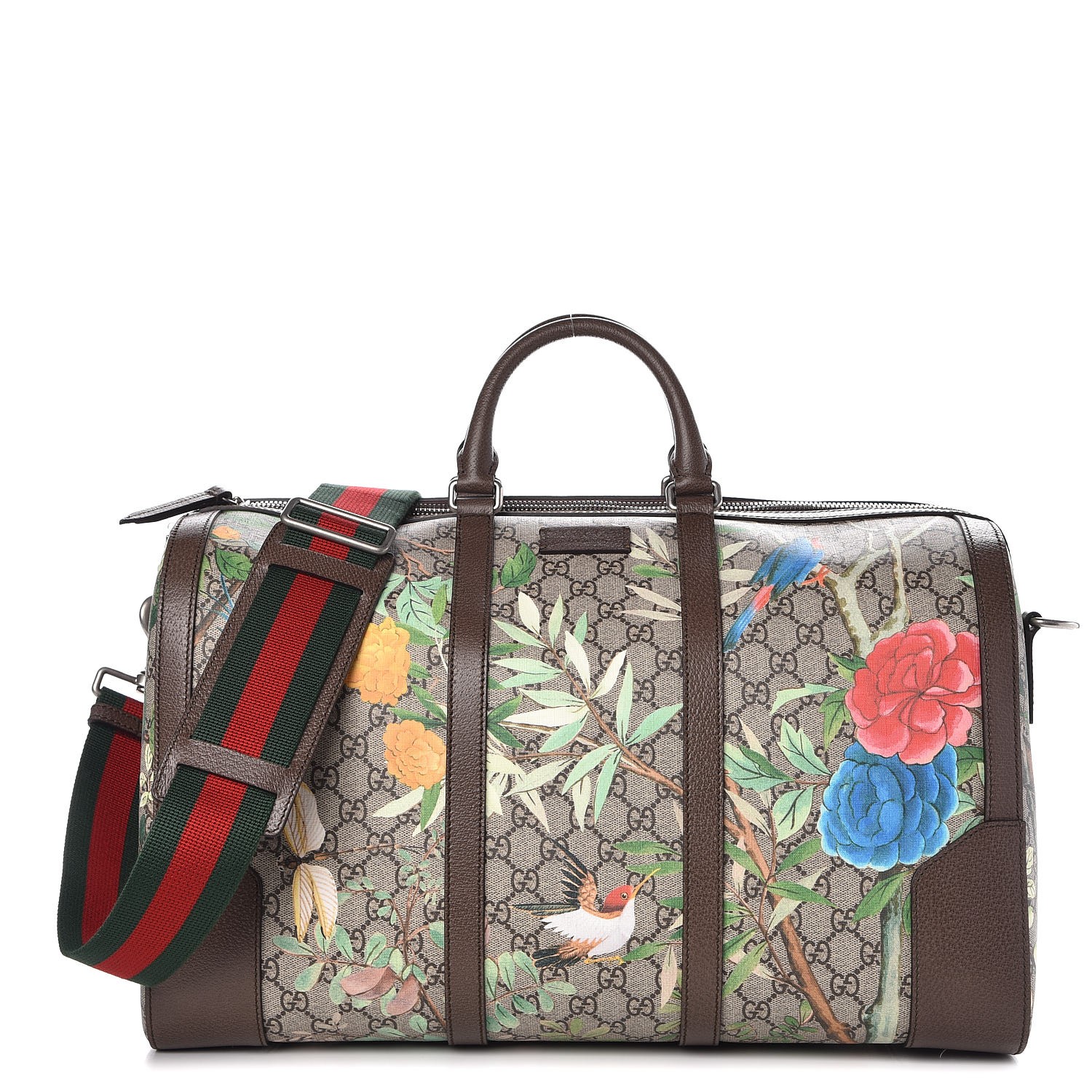 gucci tian duffle