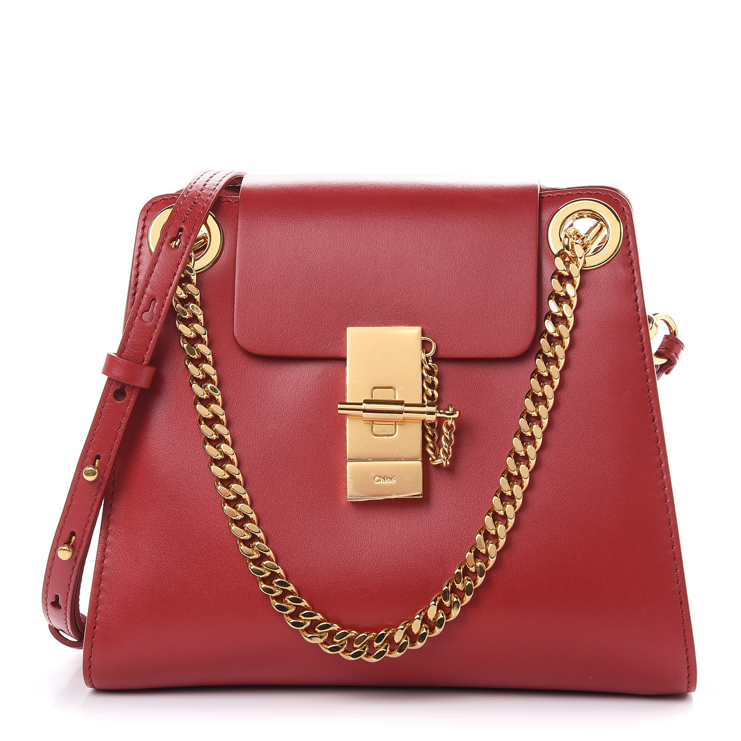 chloe red bag