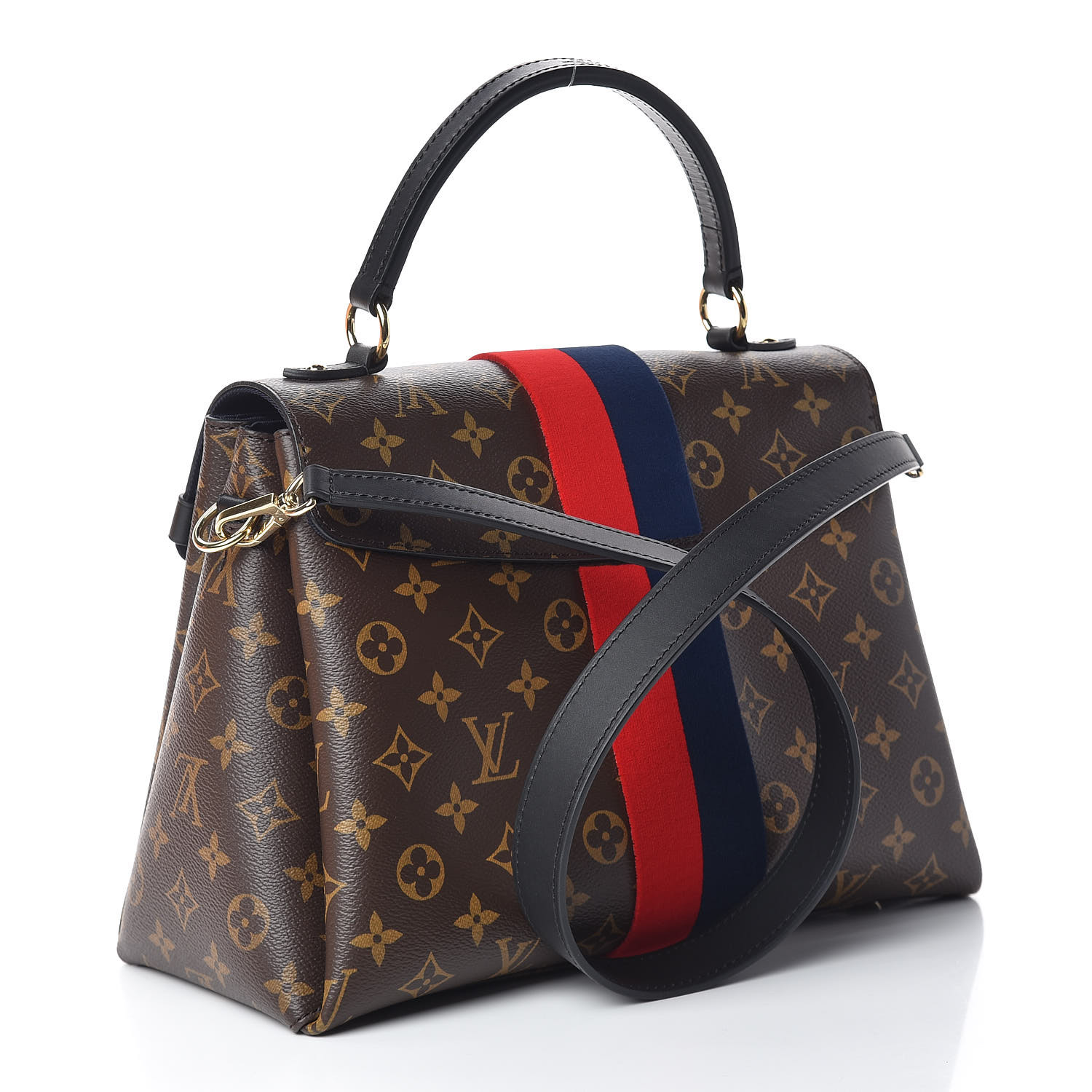 LOUIS VUITTON Monogram Georges MM Marine Cerise 460628