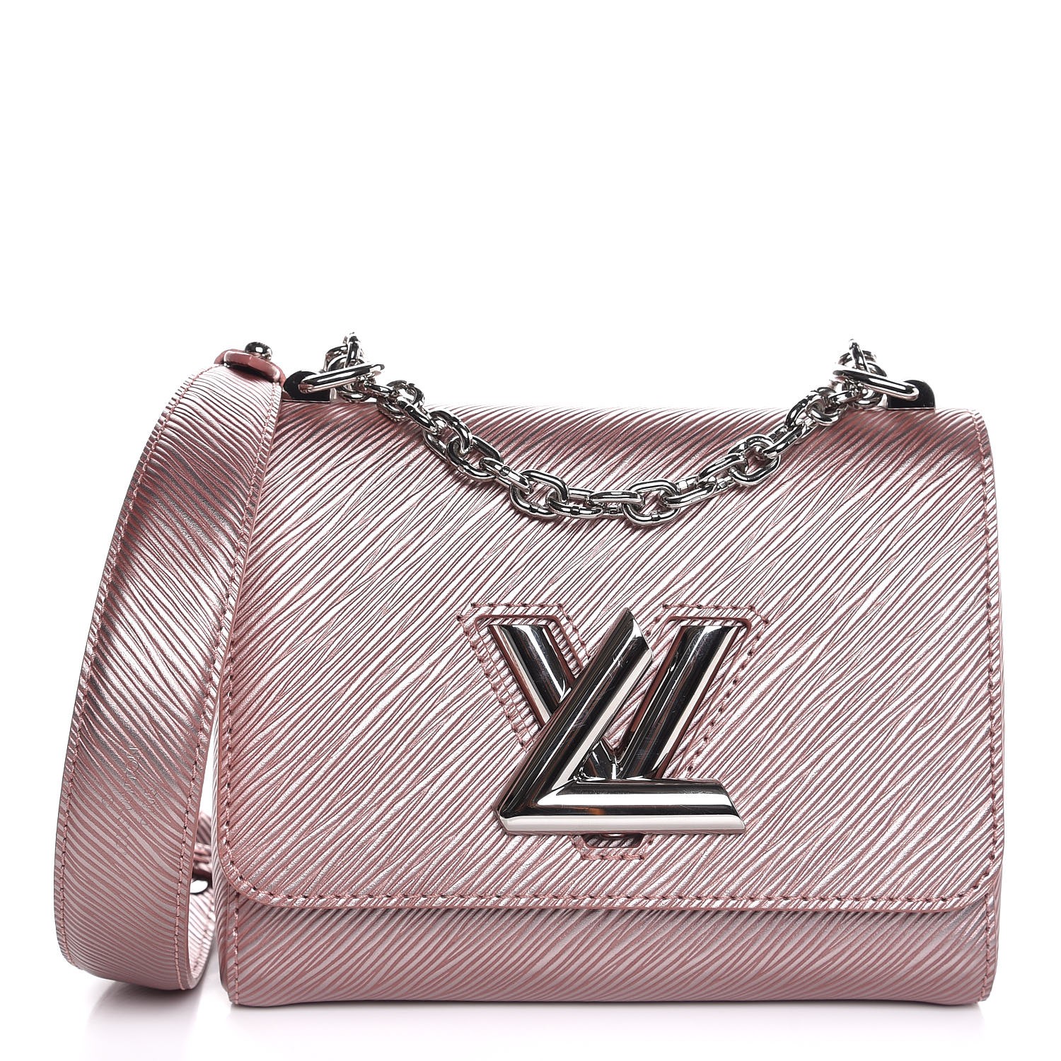 Louis Vuitton Rose Ballerine Epi Twist MM For Sale at 1stDibs