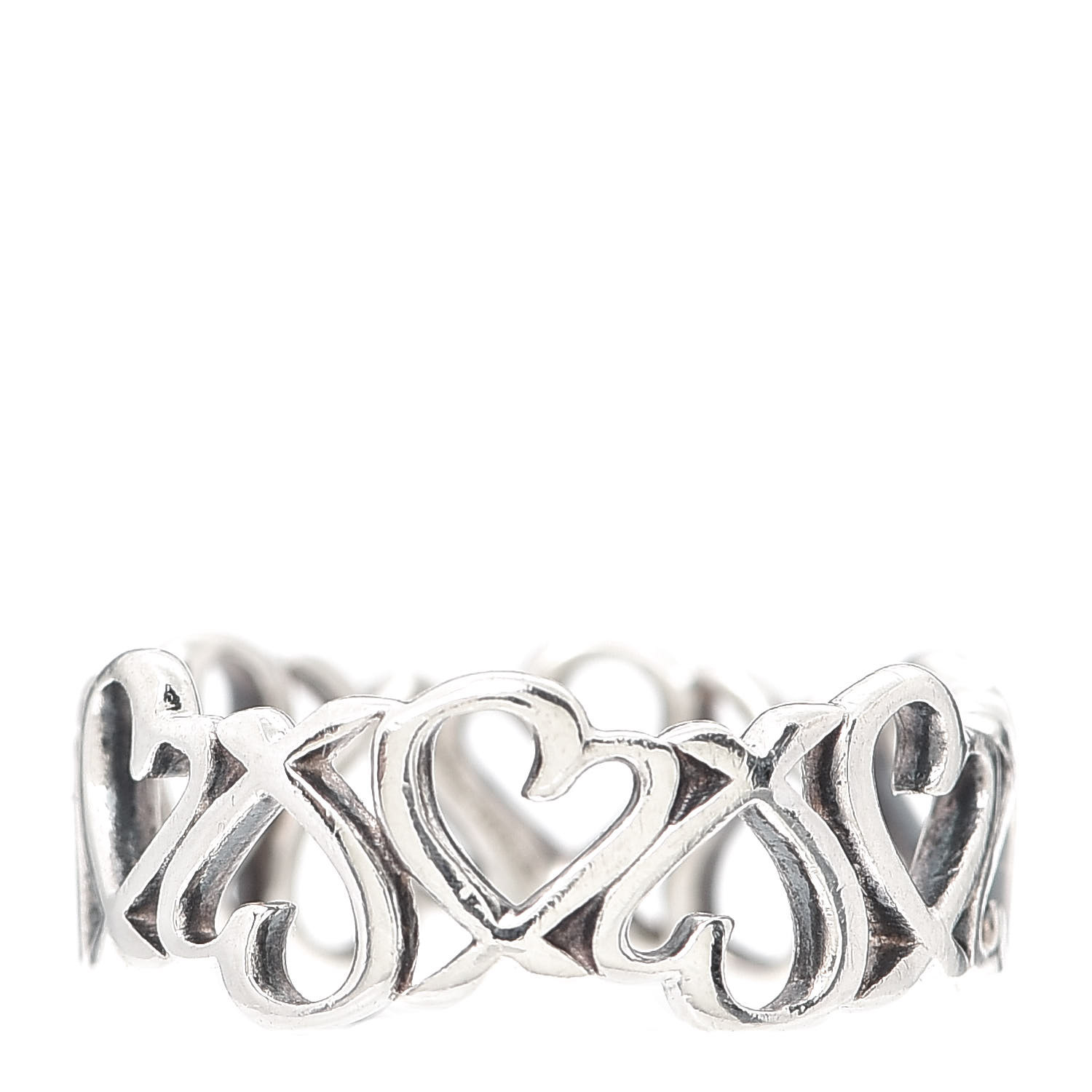 loving heart band ring