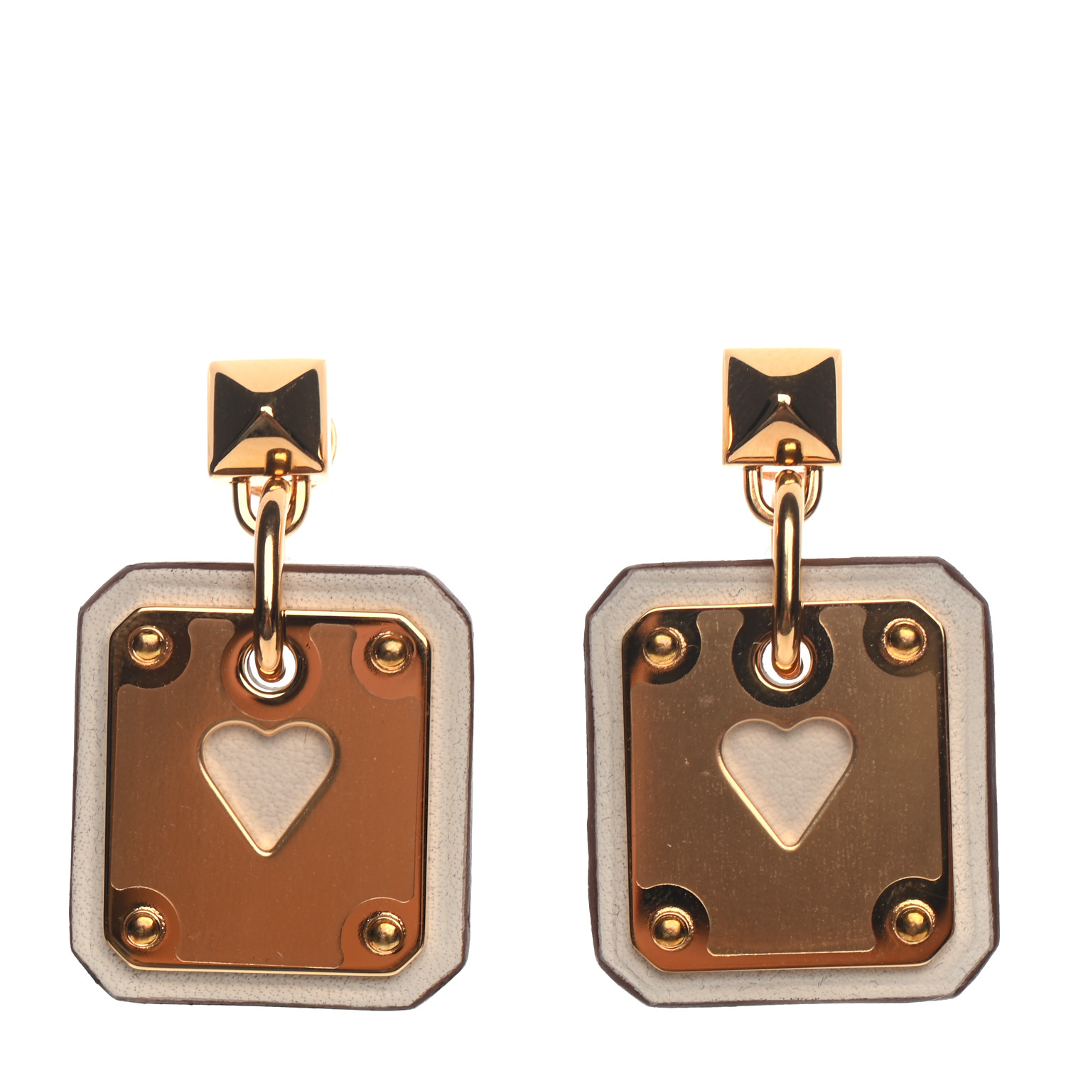 Hermes Swift As De Coeur Earrings Nata Fashionphile