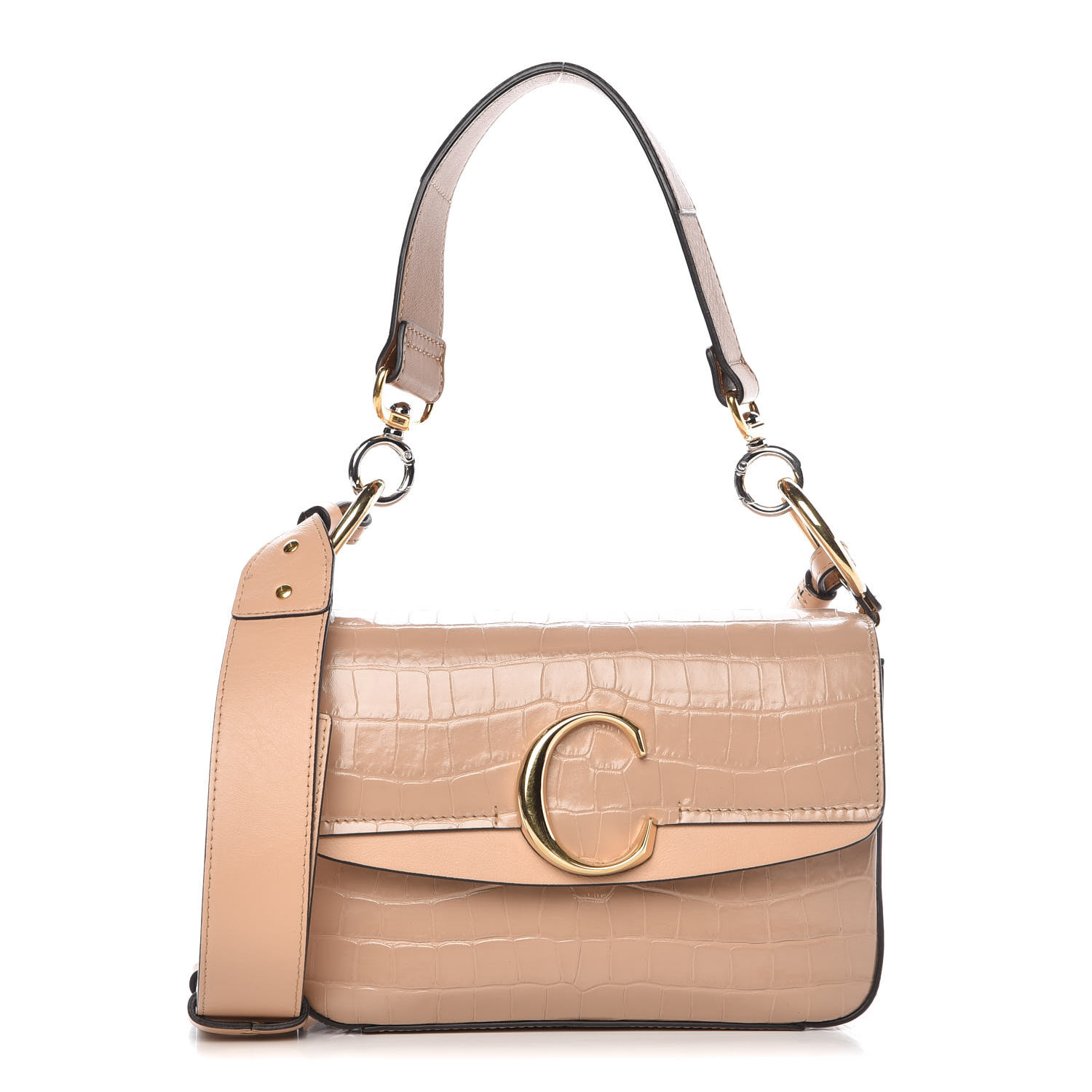 chloe c double carry bag