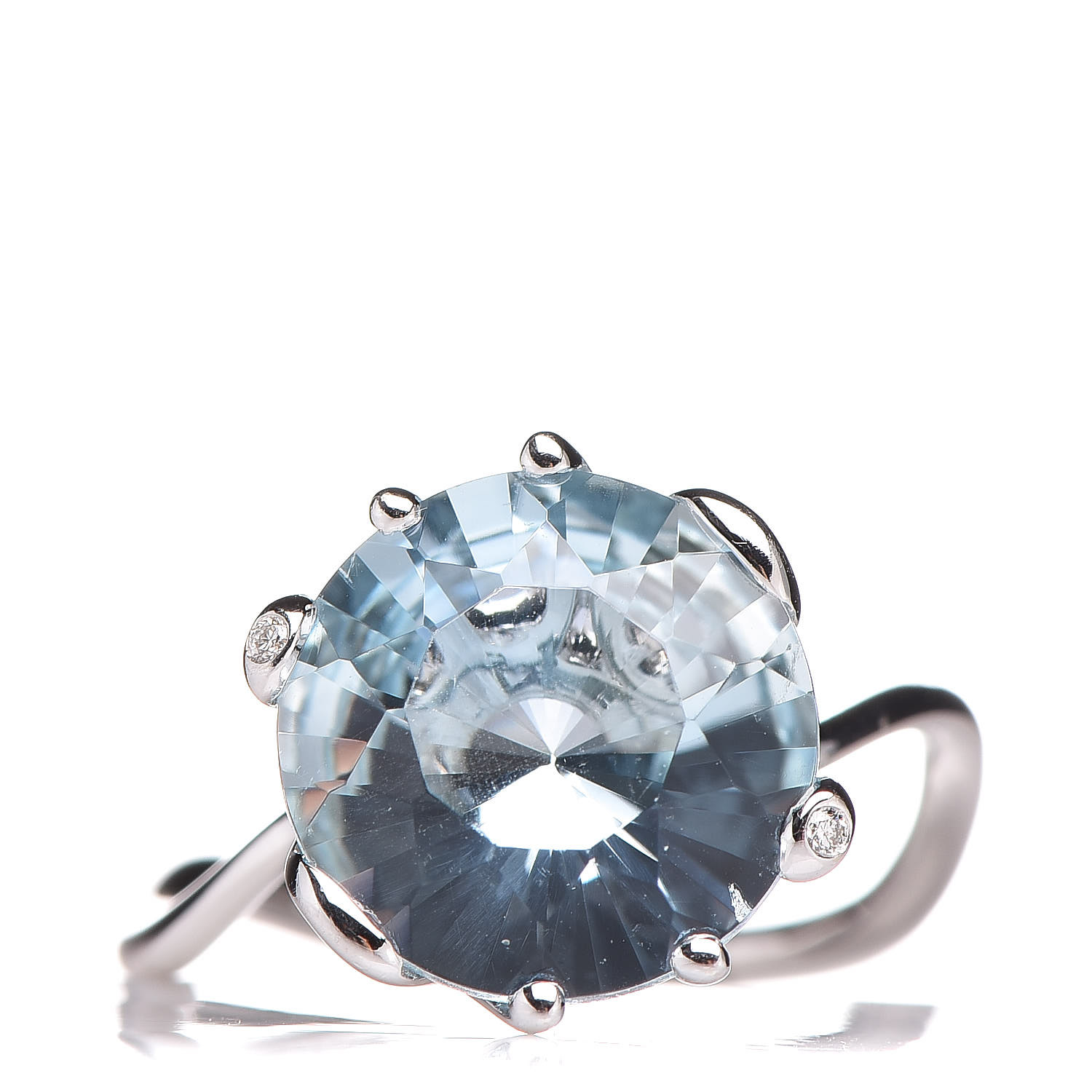 dior aquamarine ring