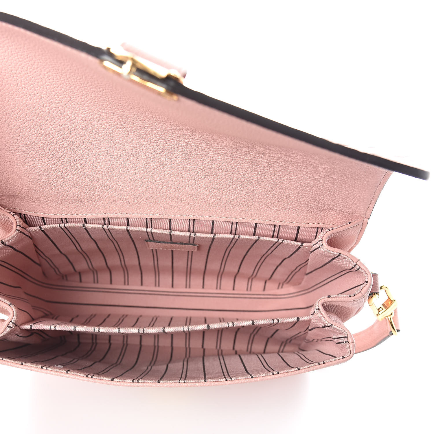 pochette metis rose poudre