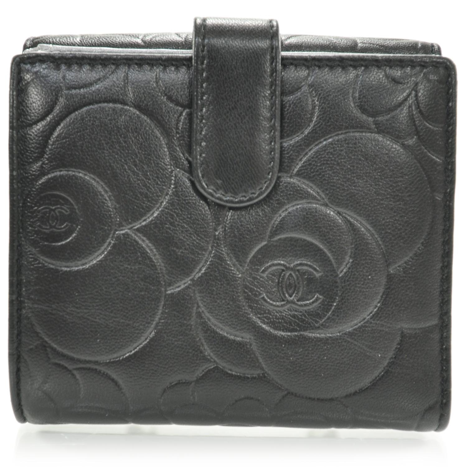 chanel camellia wallet price