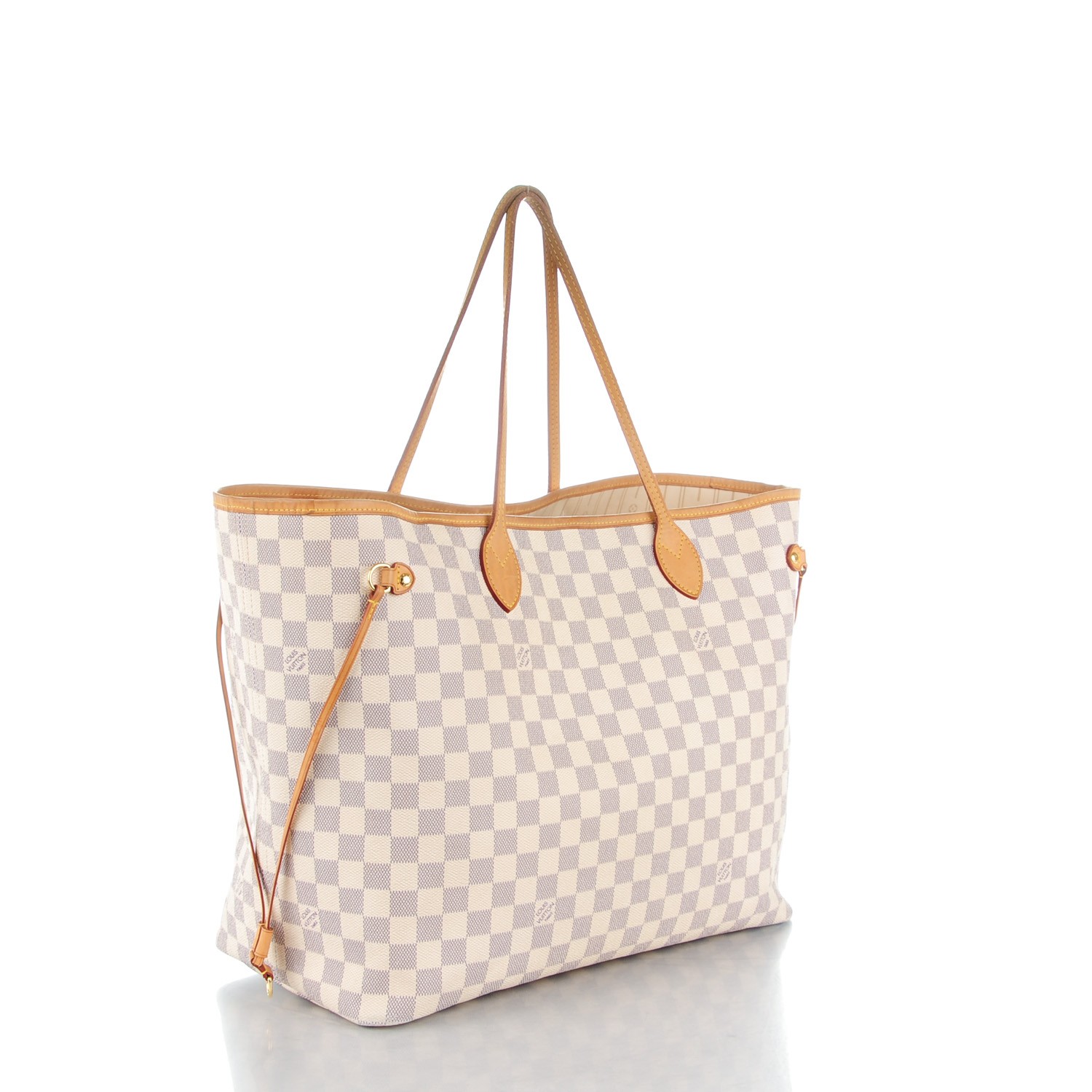 louis vuitton damier azur neverfull gm bag