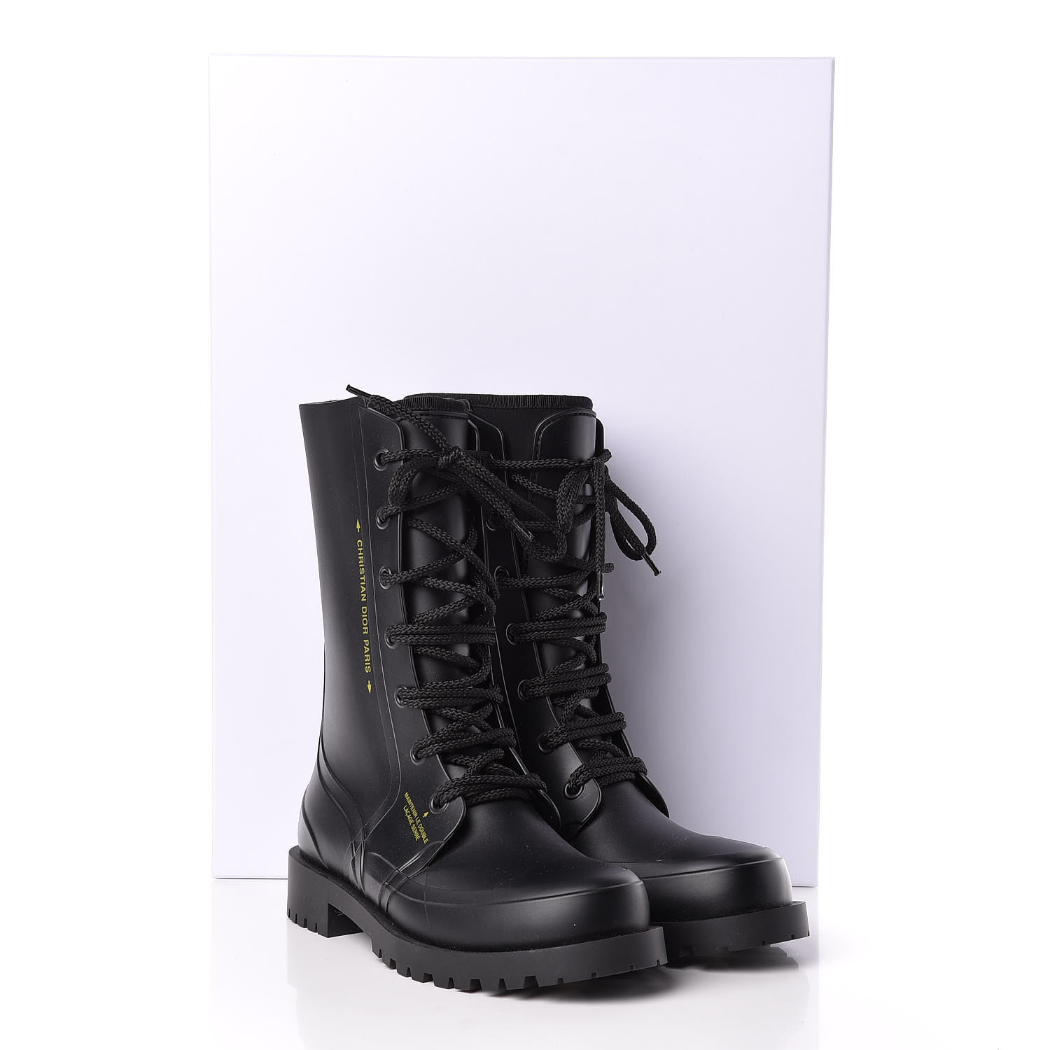 diorcamp rubber boots