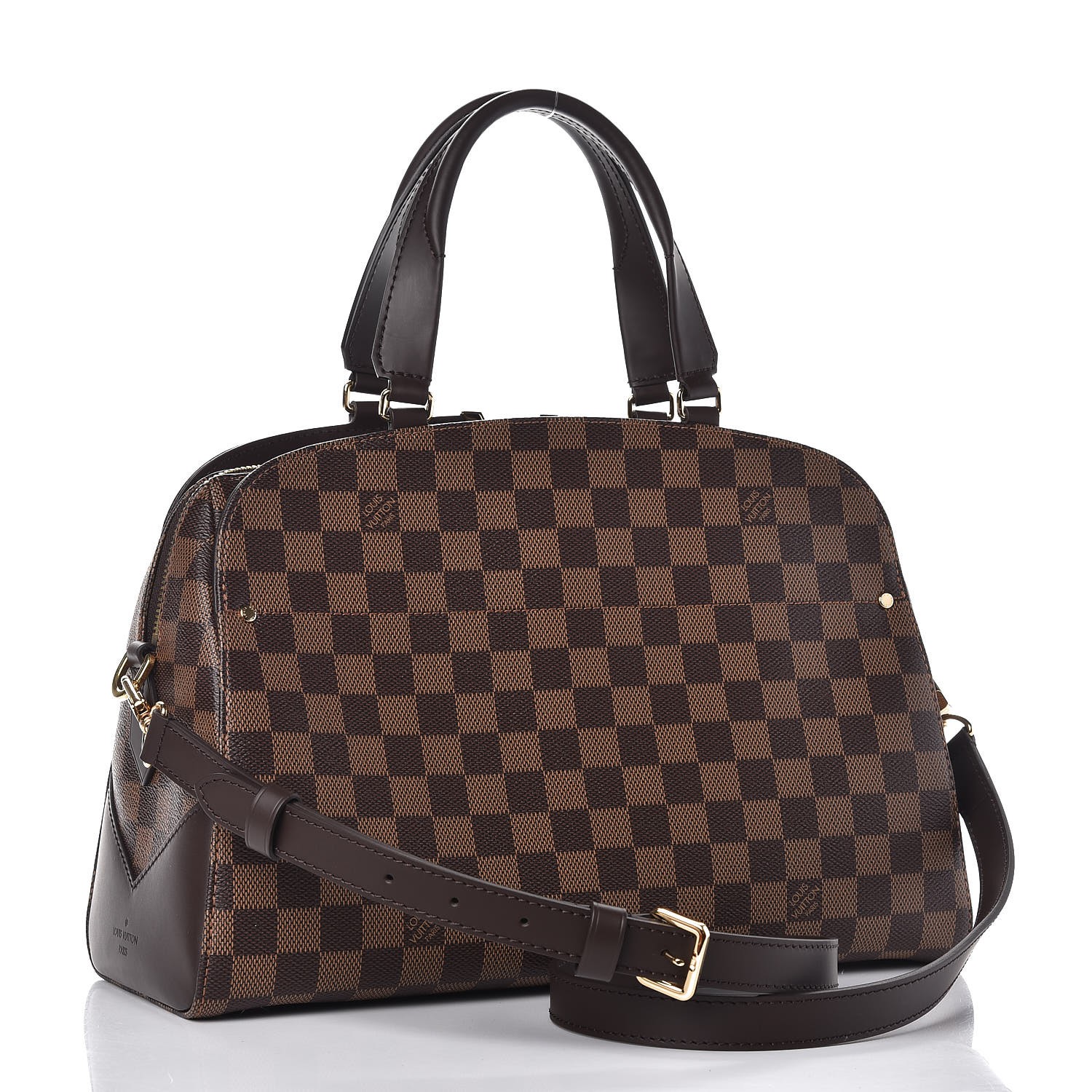 Authentic Louis Vuitton Damier Ebene Kensington Bag N41435