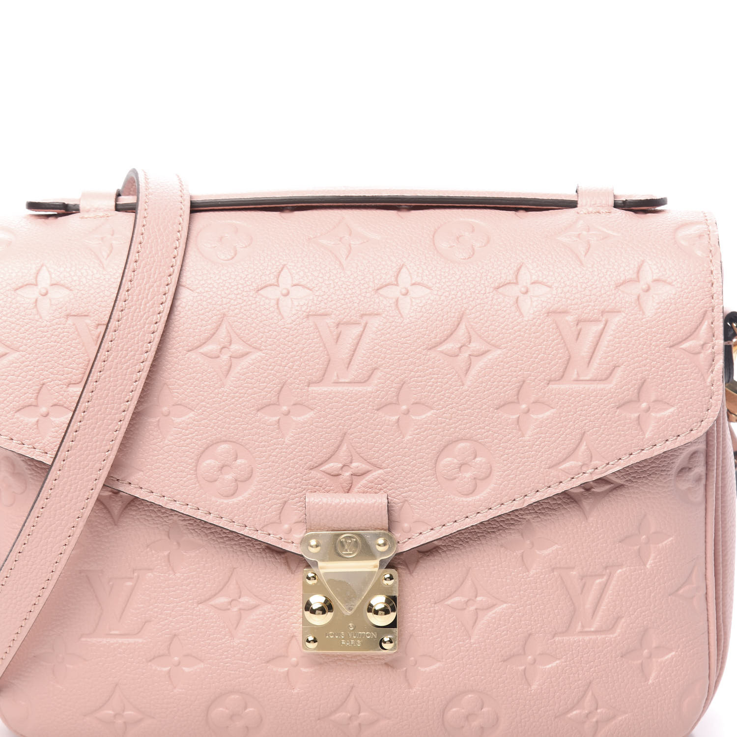 pochette metis rose poudre