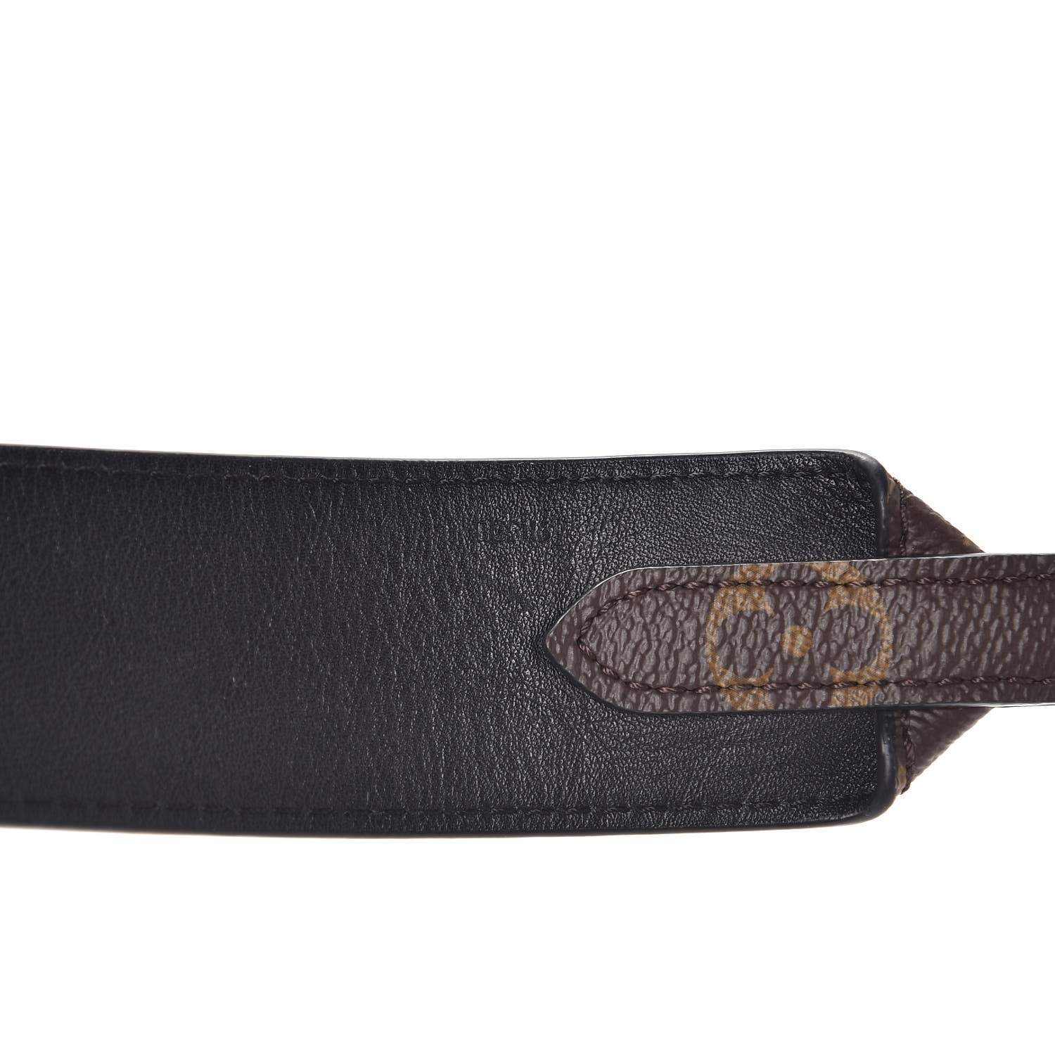 LOUIS VUITTON Monogram Bandouliere Shoulder Strap Noir Black 271889