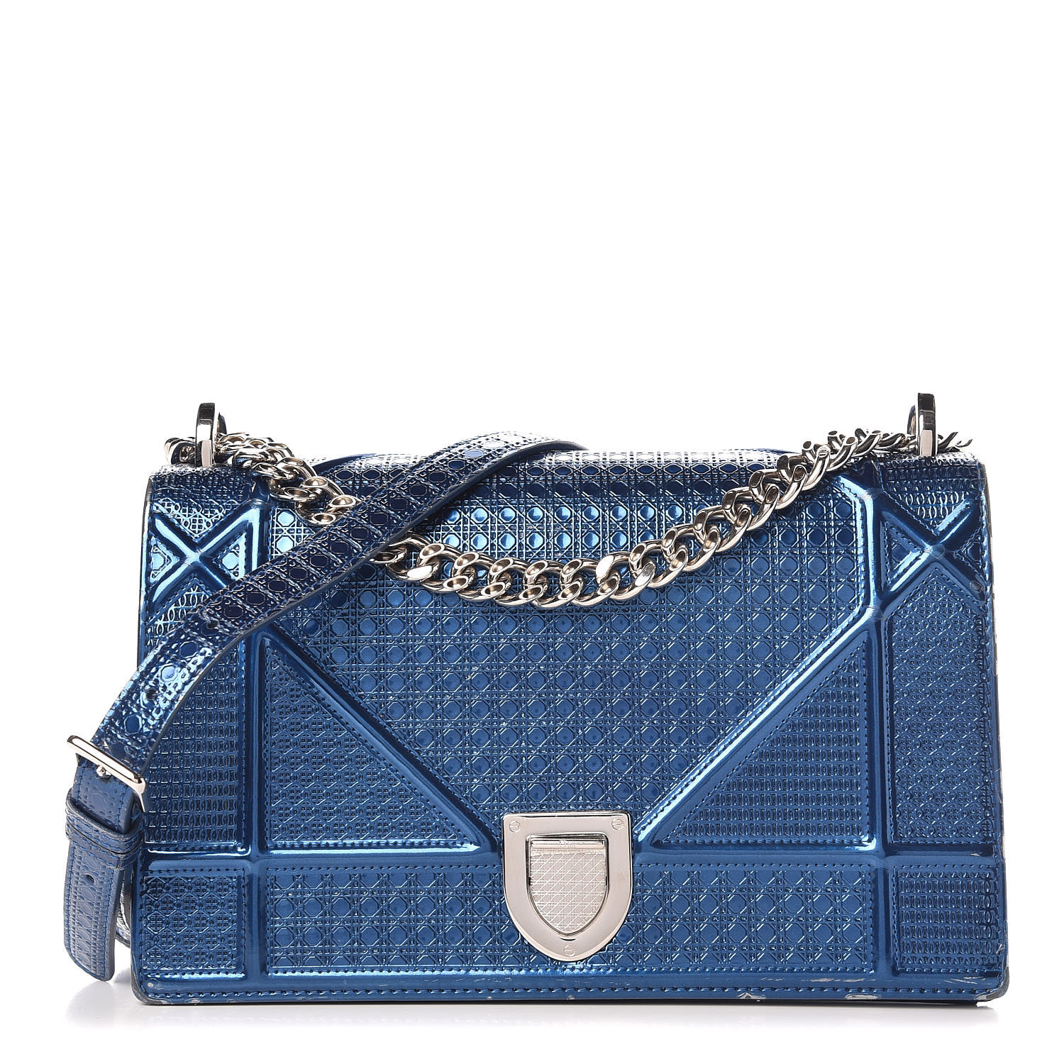 christian dior blue bag