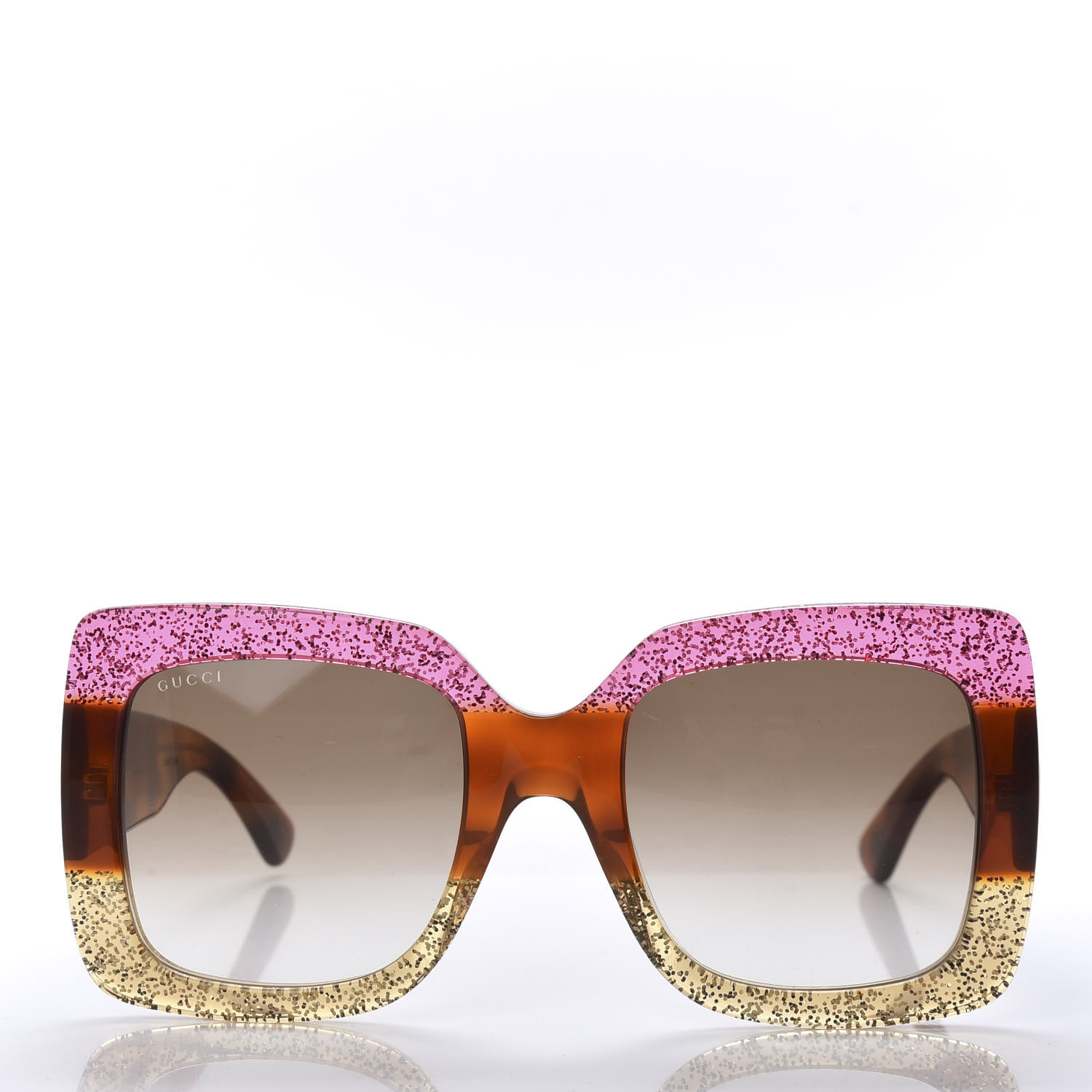 gucci glasses pink glitter